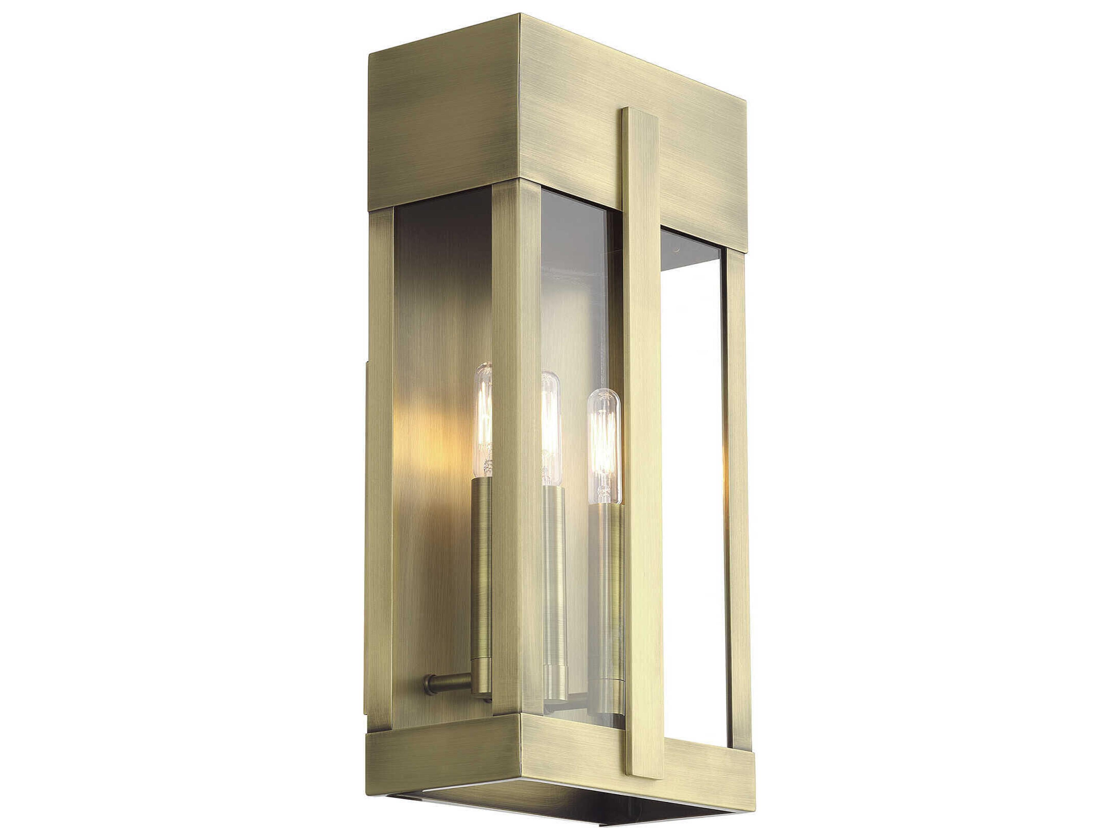 Livex Lighting Berksford 3-Light Outdoor Wall Light