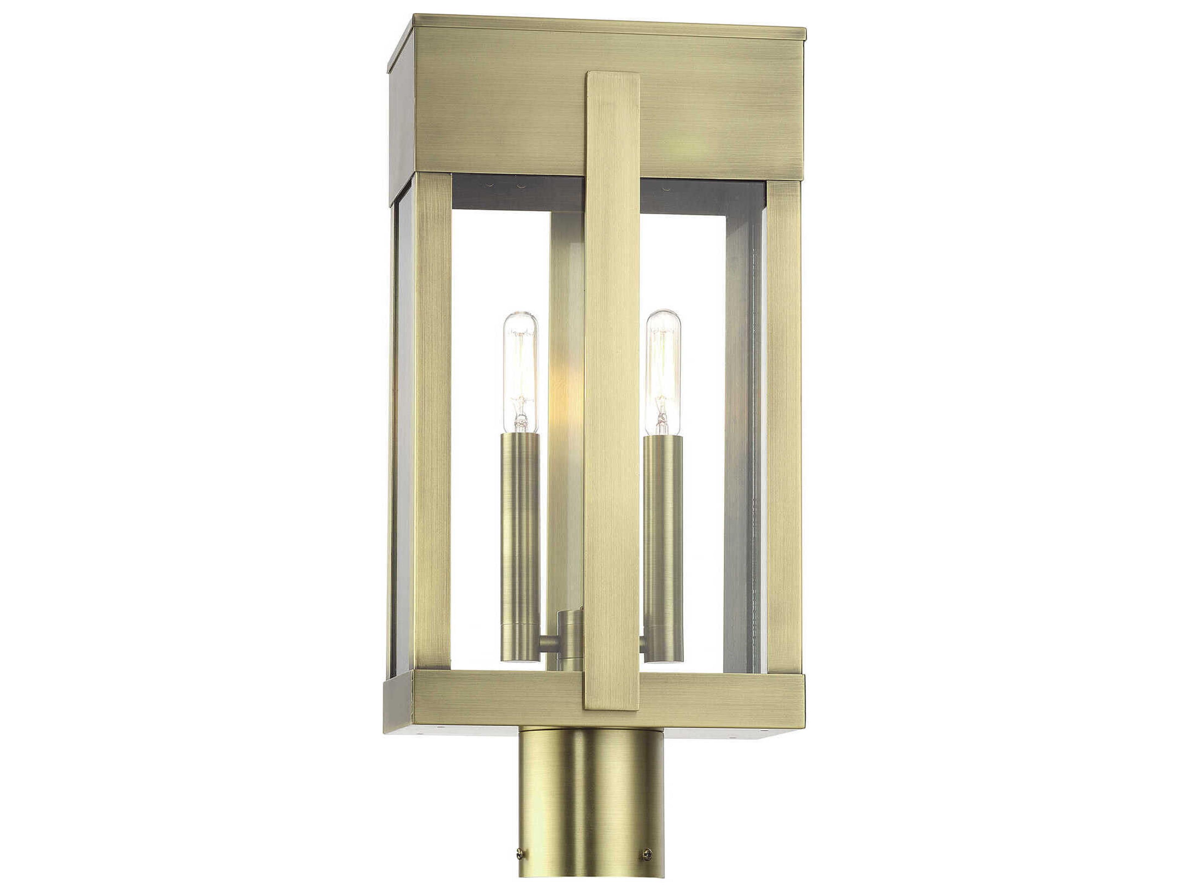 Livex Lighting Berksford 2-Light Outdoor Post Light