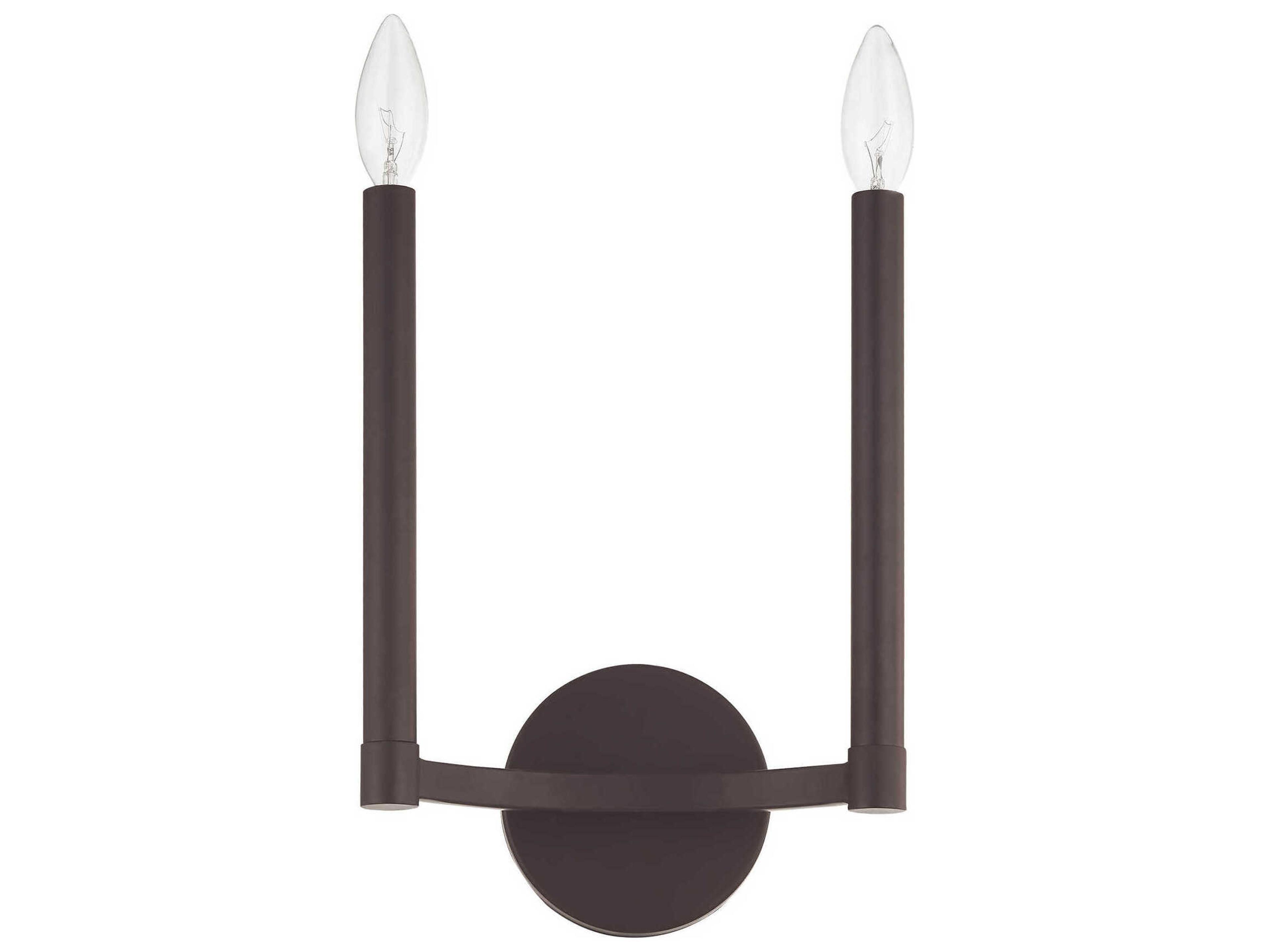 Livex Lighting Alpine 2-Light Bronze Wall Sconce