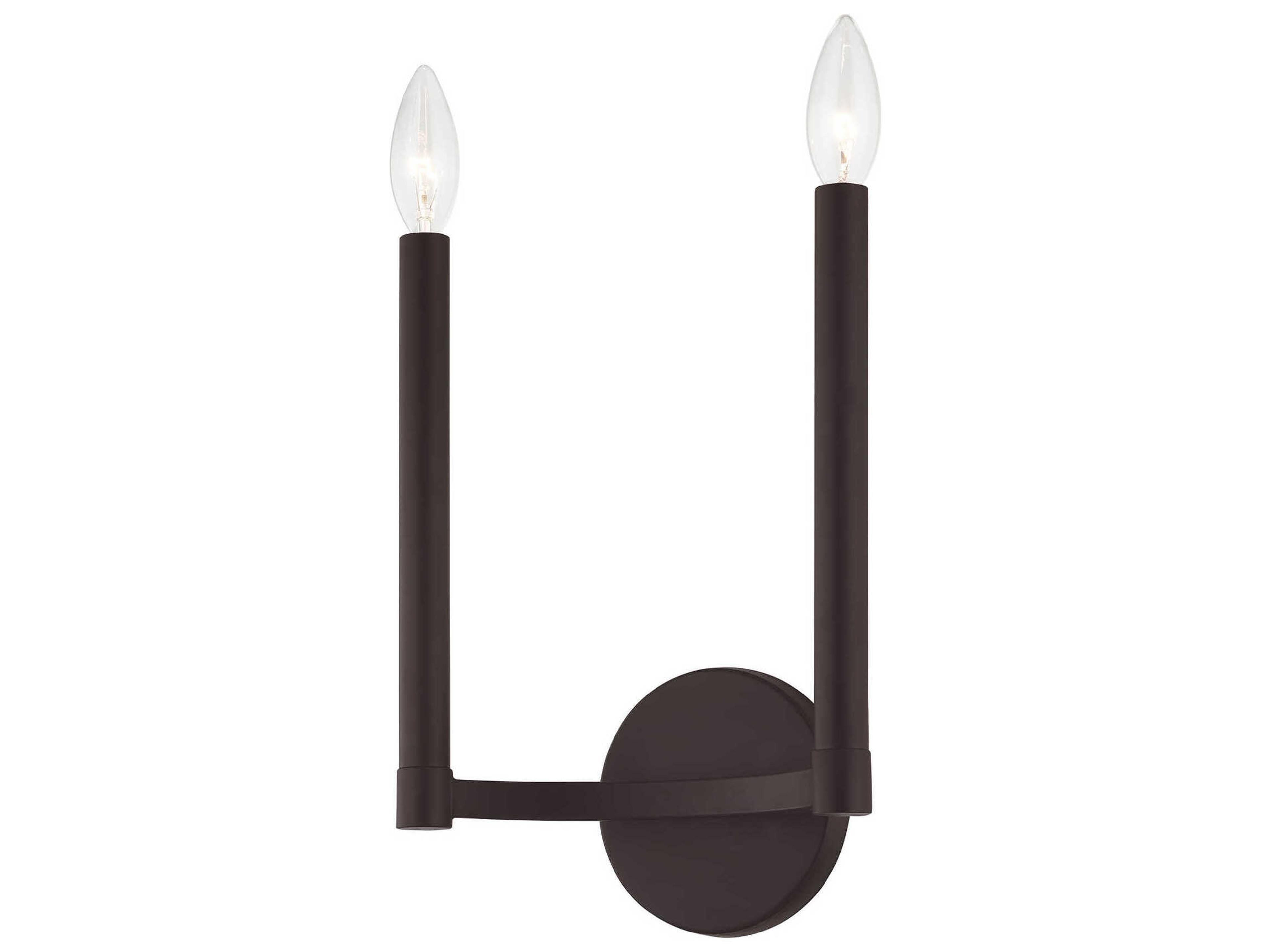 Livex Lighting Alpine 2-Light Bronze Wall Sconce