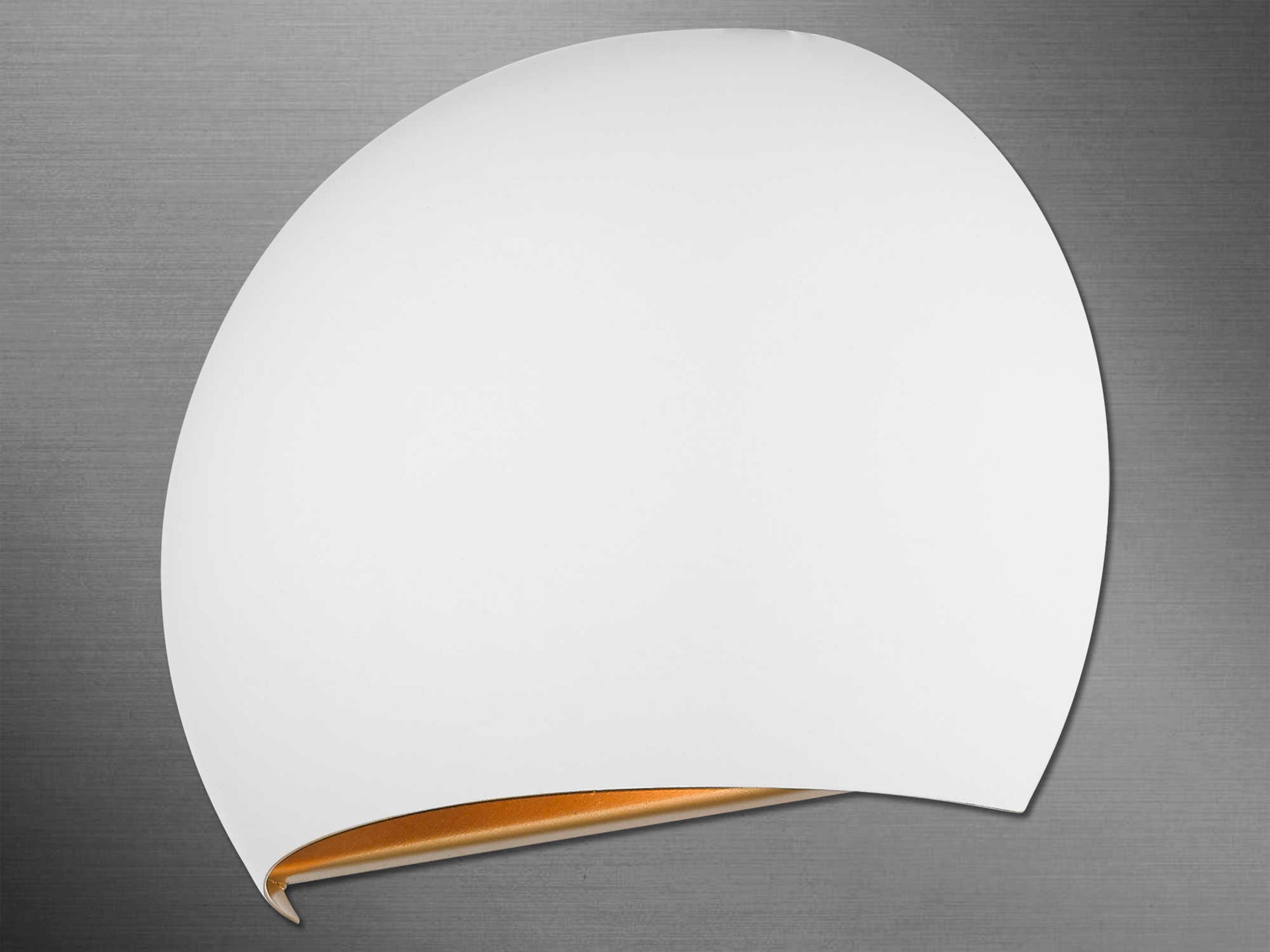 Livex Lighting Piedmont 1-Light White Gold Wall Sconce