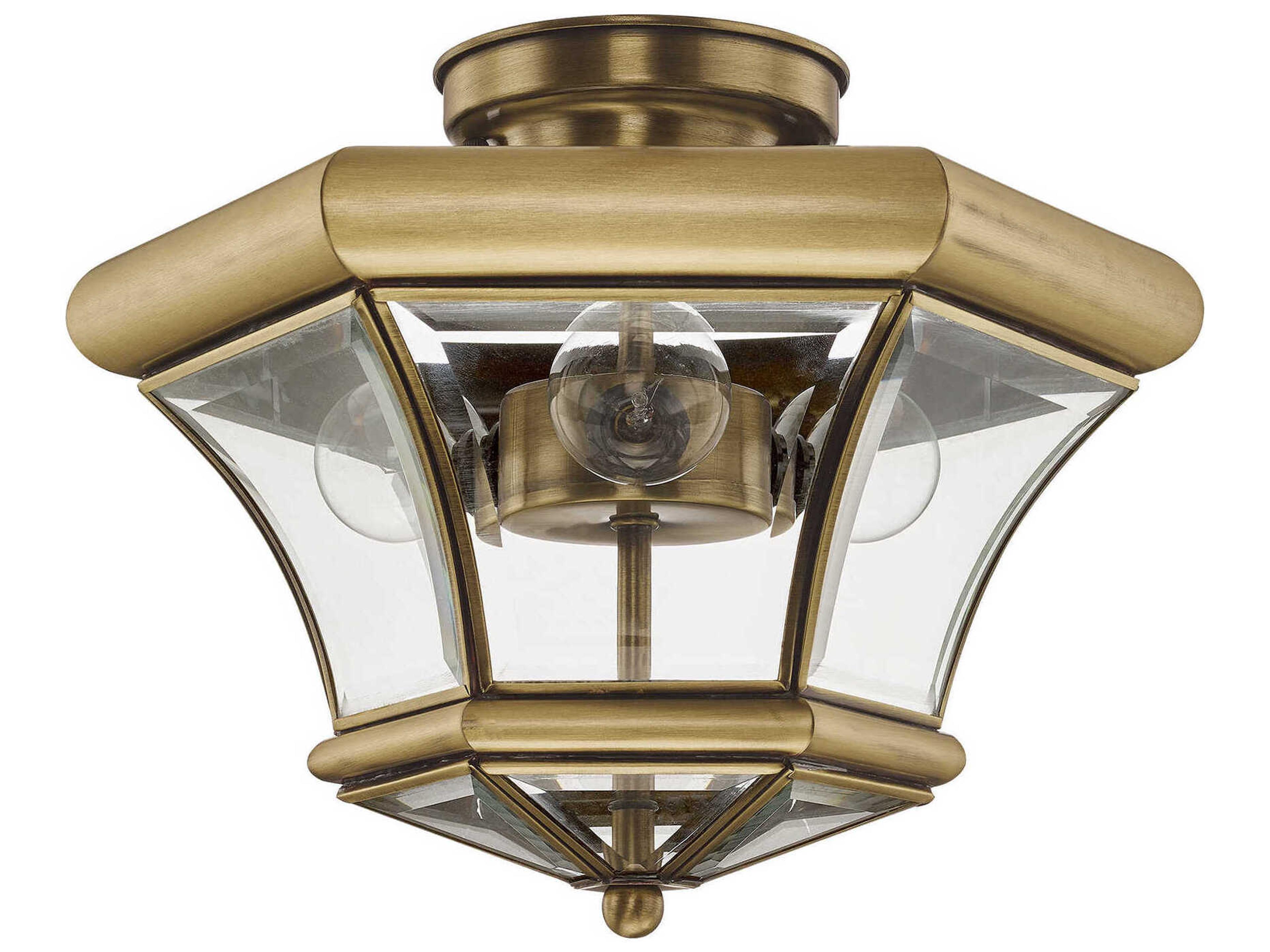 Livex Lighting Monterey 3 - Light Outdoor Ceiling Light