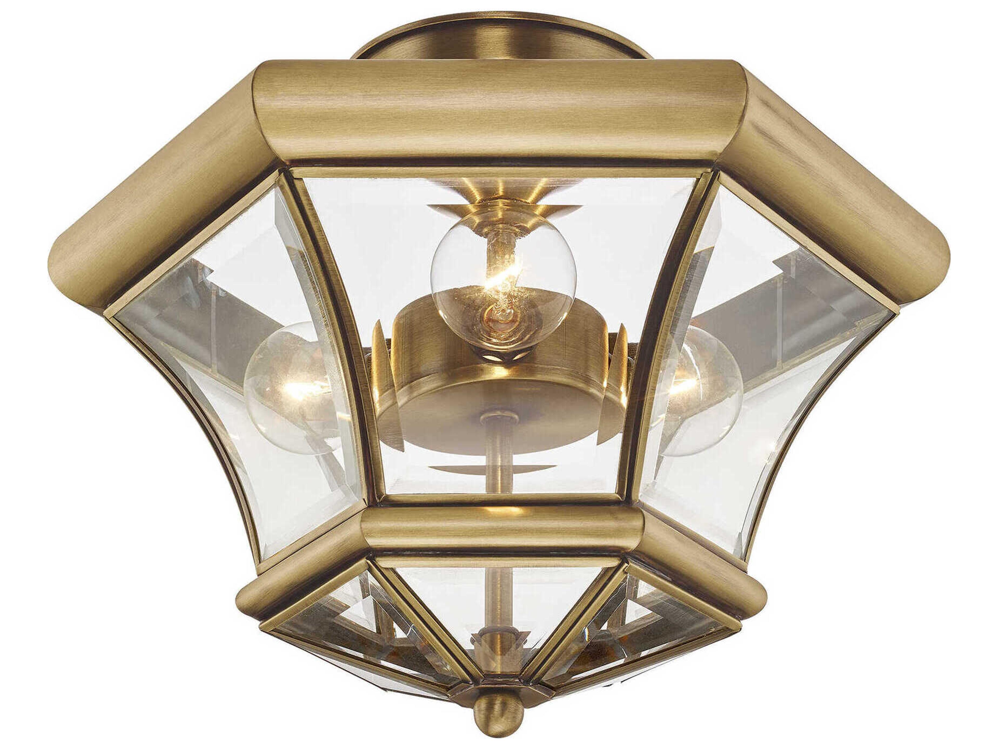 Livex Lighting Monterey 3 - Light Outdoor Ceiling Light