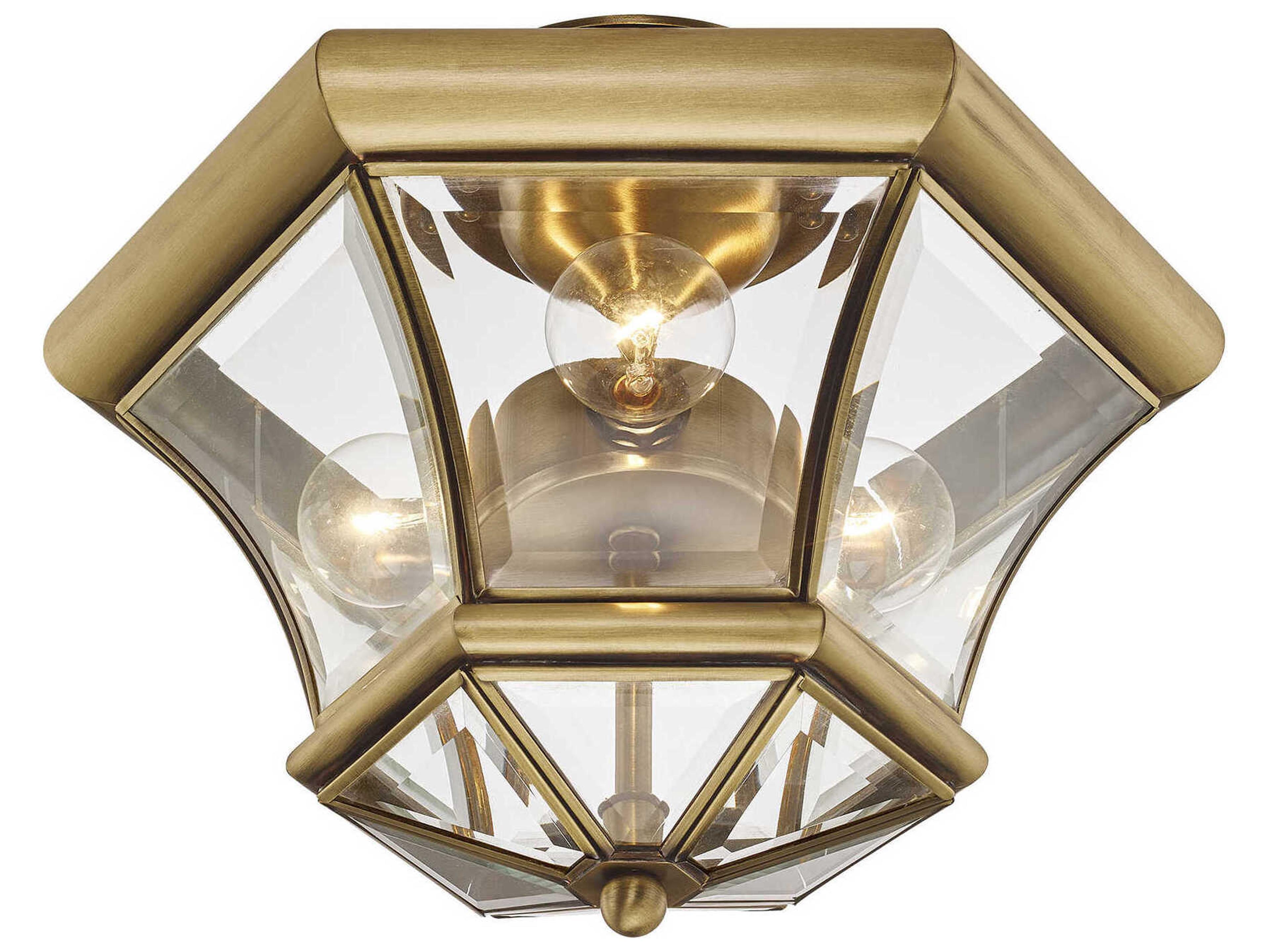 Livex Lighting Monterey 3 - Light Outdoor Ceiling Light