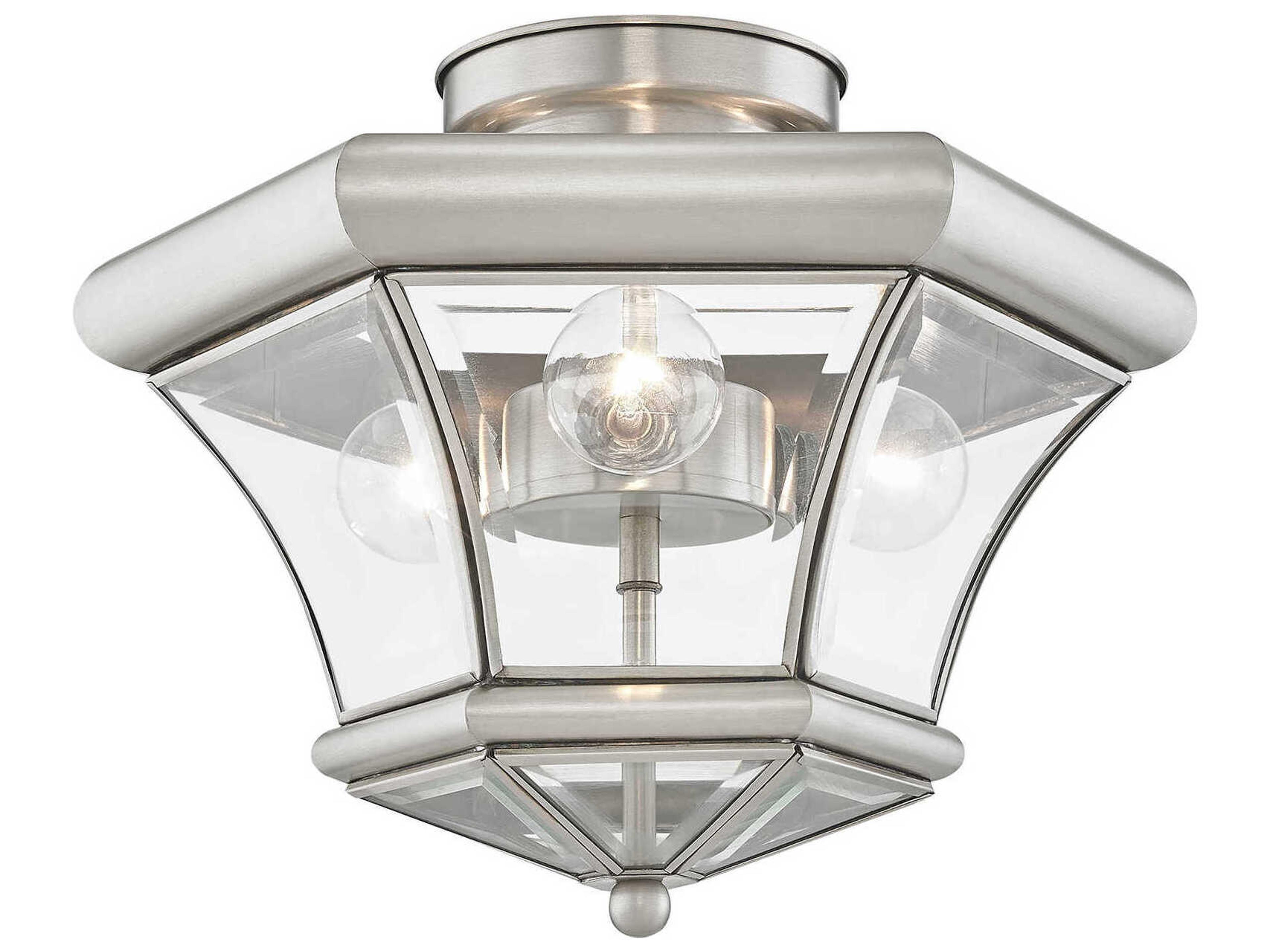Livex Lighting Monterey 3 - Light Outdoor Ceiling Light