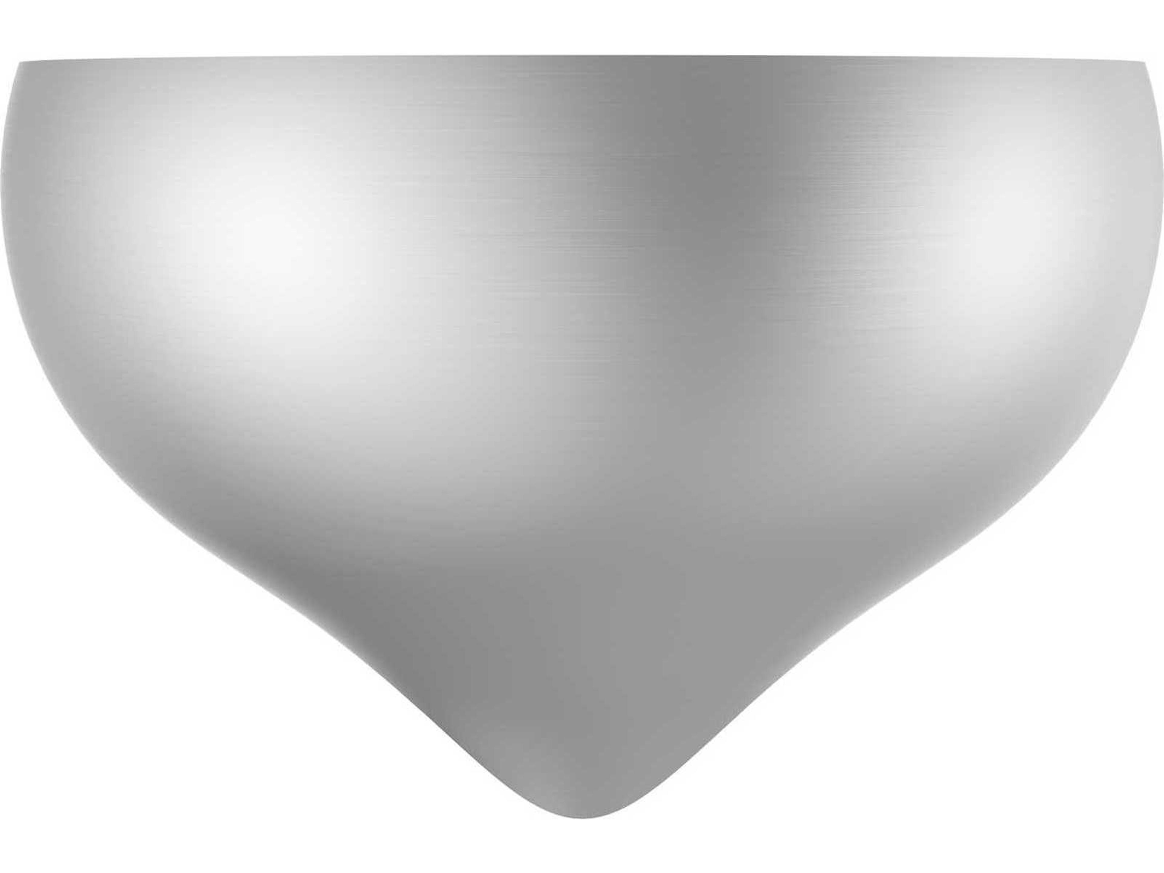 Amador 1-Light Brushed Nickel Wall Sconce