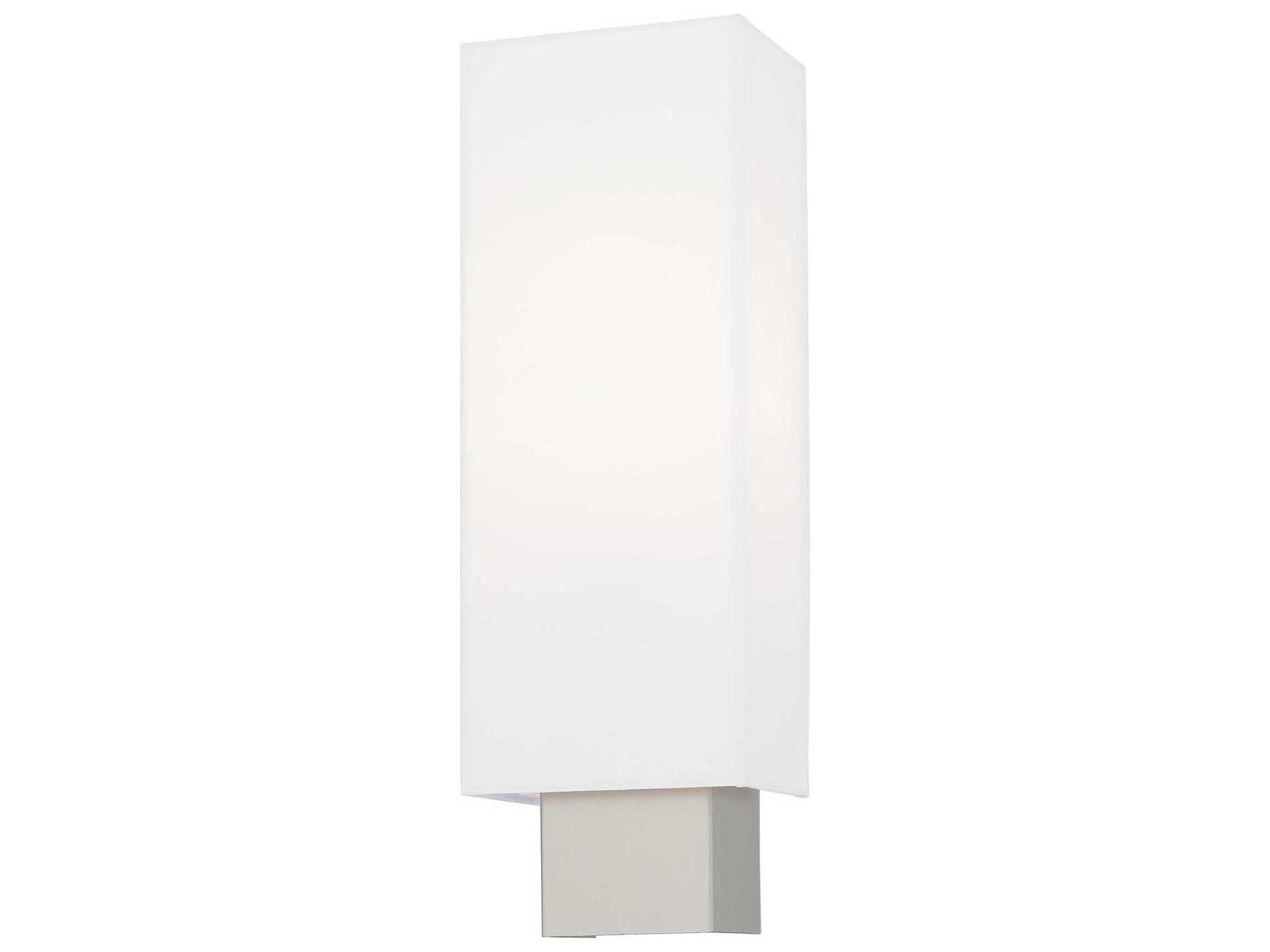 Meridian 1-Light Brushed Nickel Wall Sconce