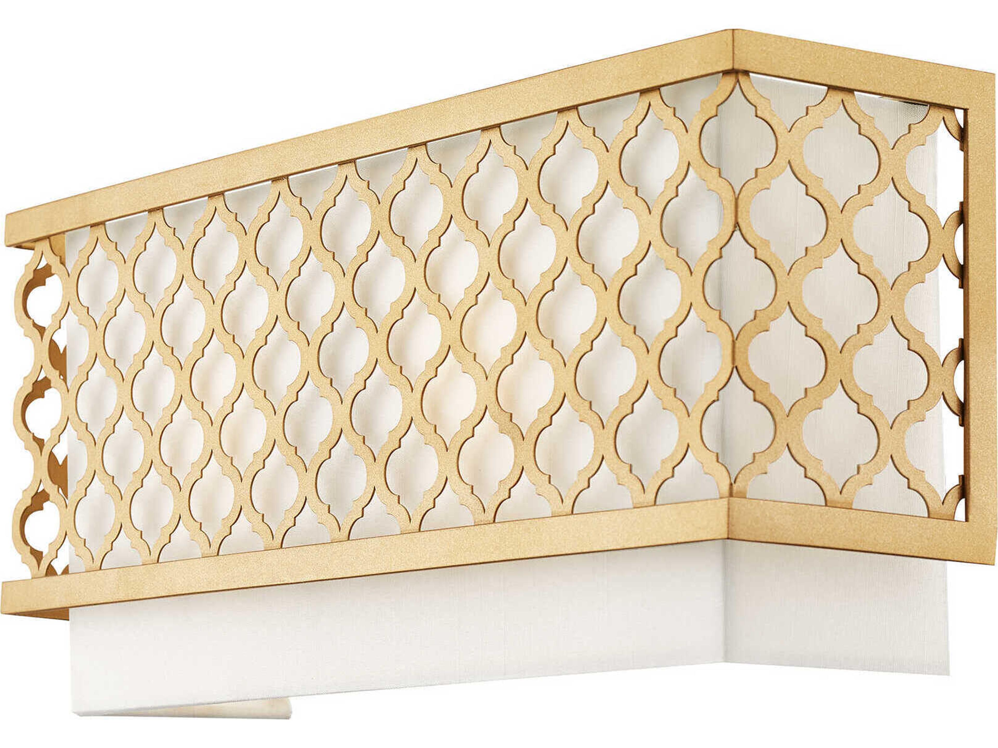 Livex Lighting Arabesque 2-Light Soft Gold Wall Sconce