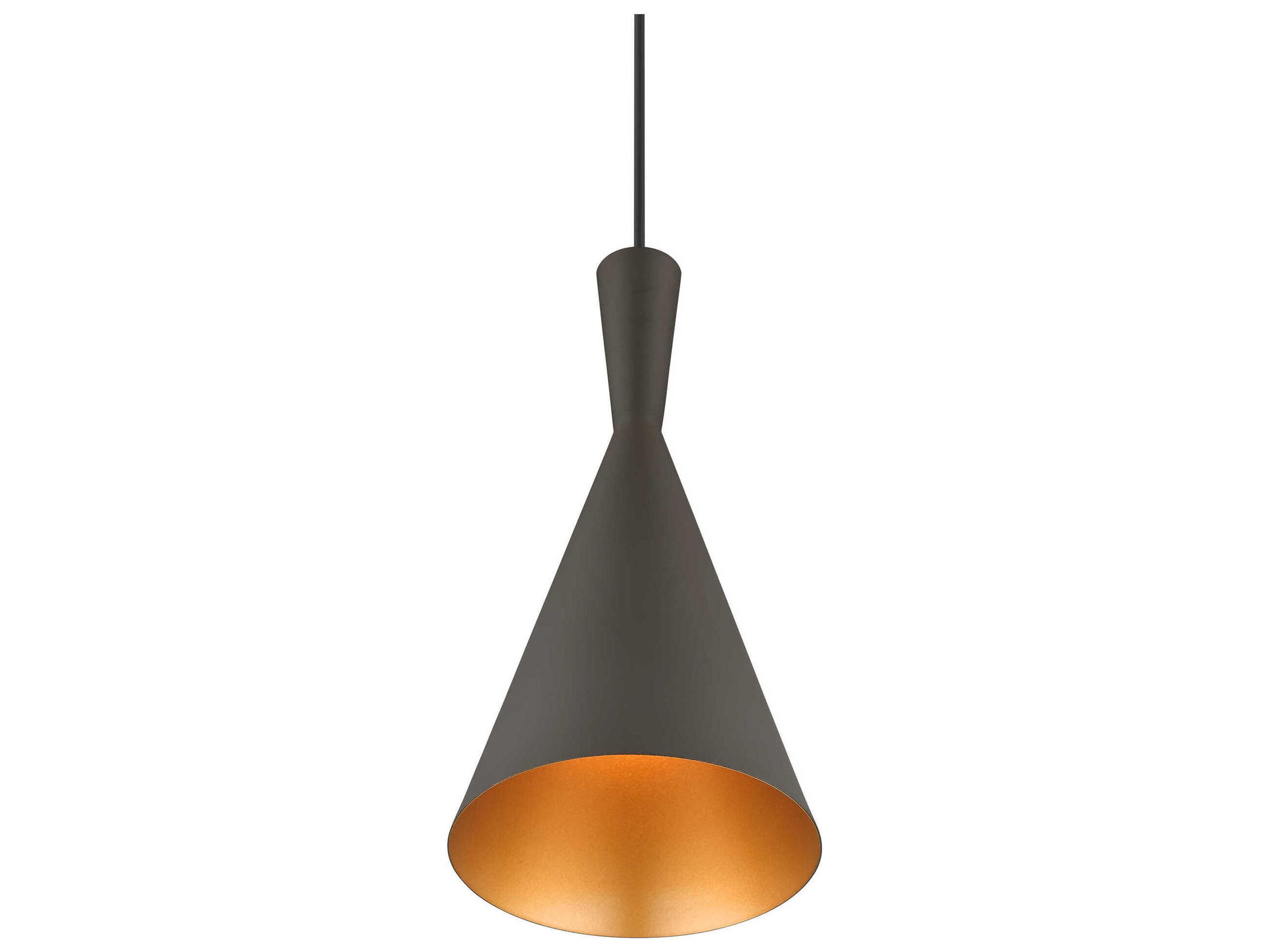 Livex Lighting Waldorf 1-Light Bronze Antique Brass Mini Pendant
