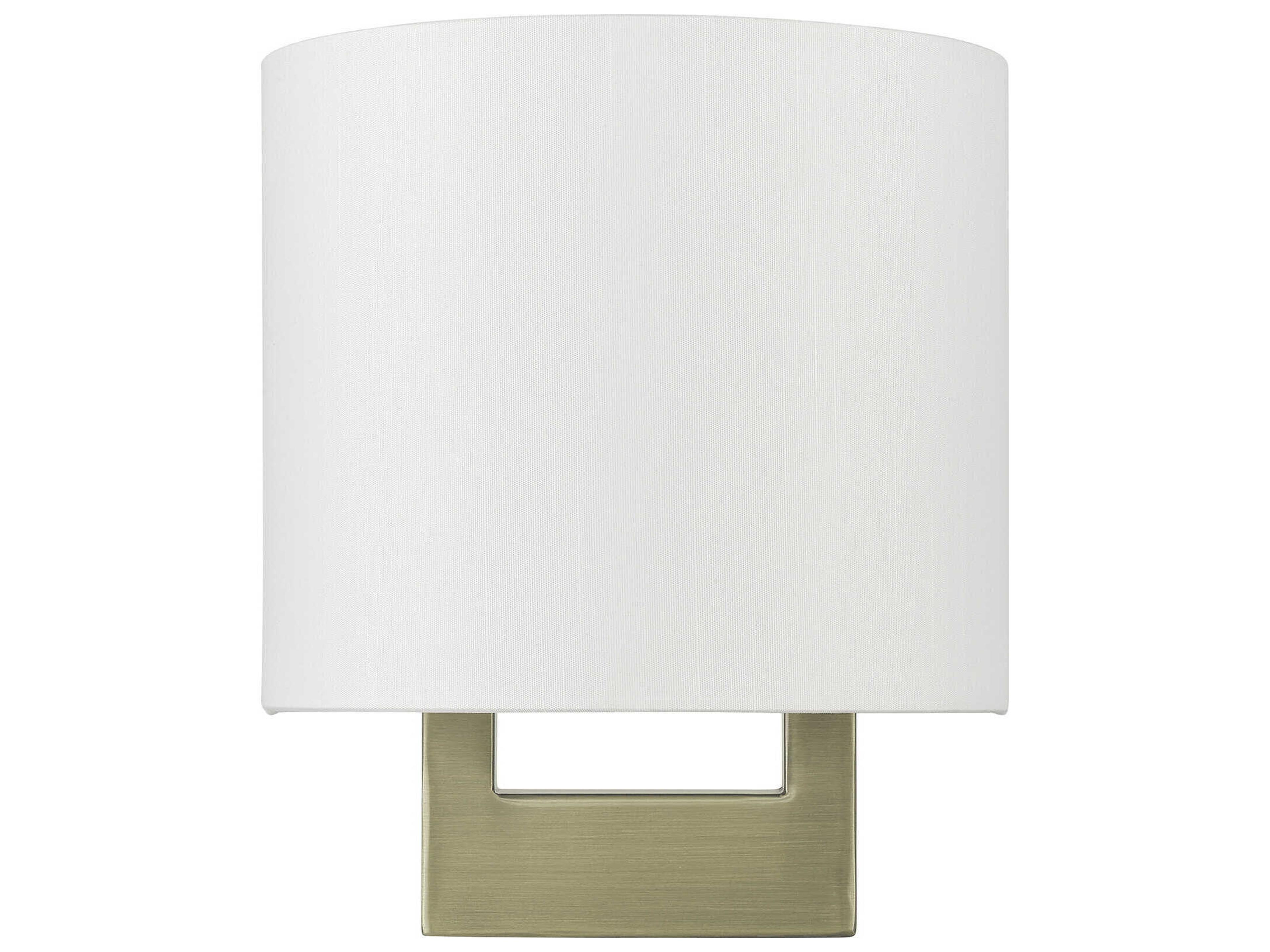 Livex Lighting Petite 1-Light Antique Brass Wall Sconce