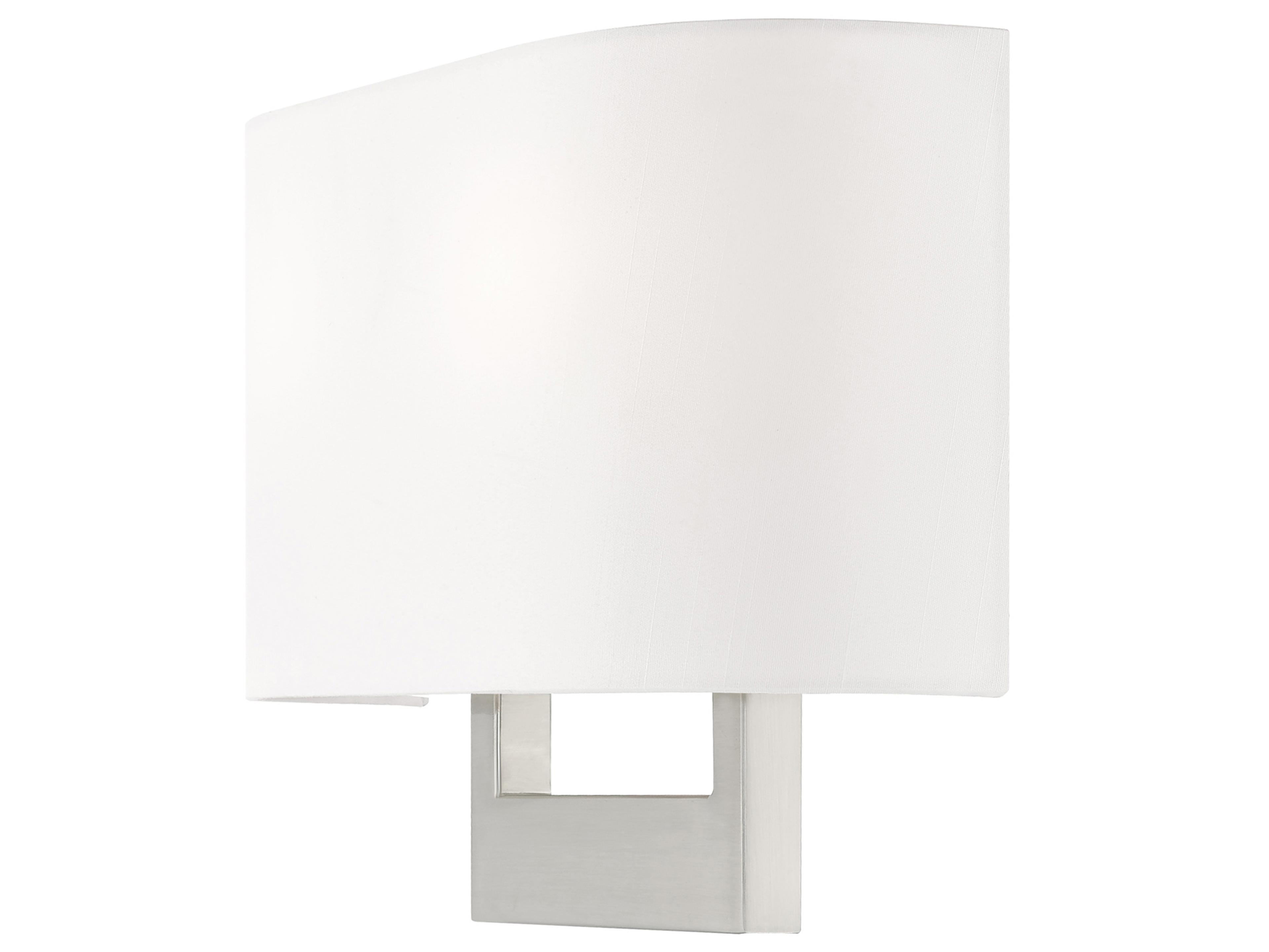 Livex Lighting Hayworth 2-Light Brushed Nickel Wall Sconce