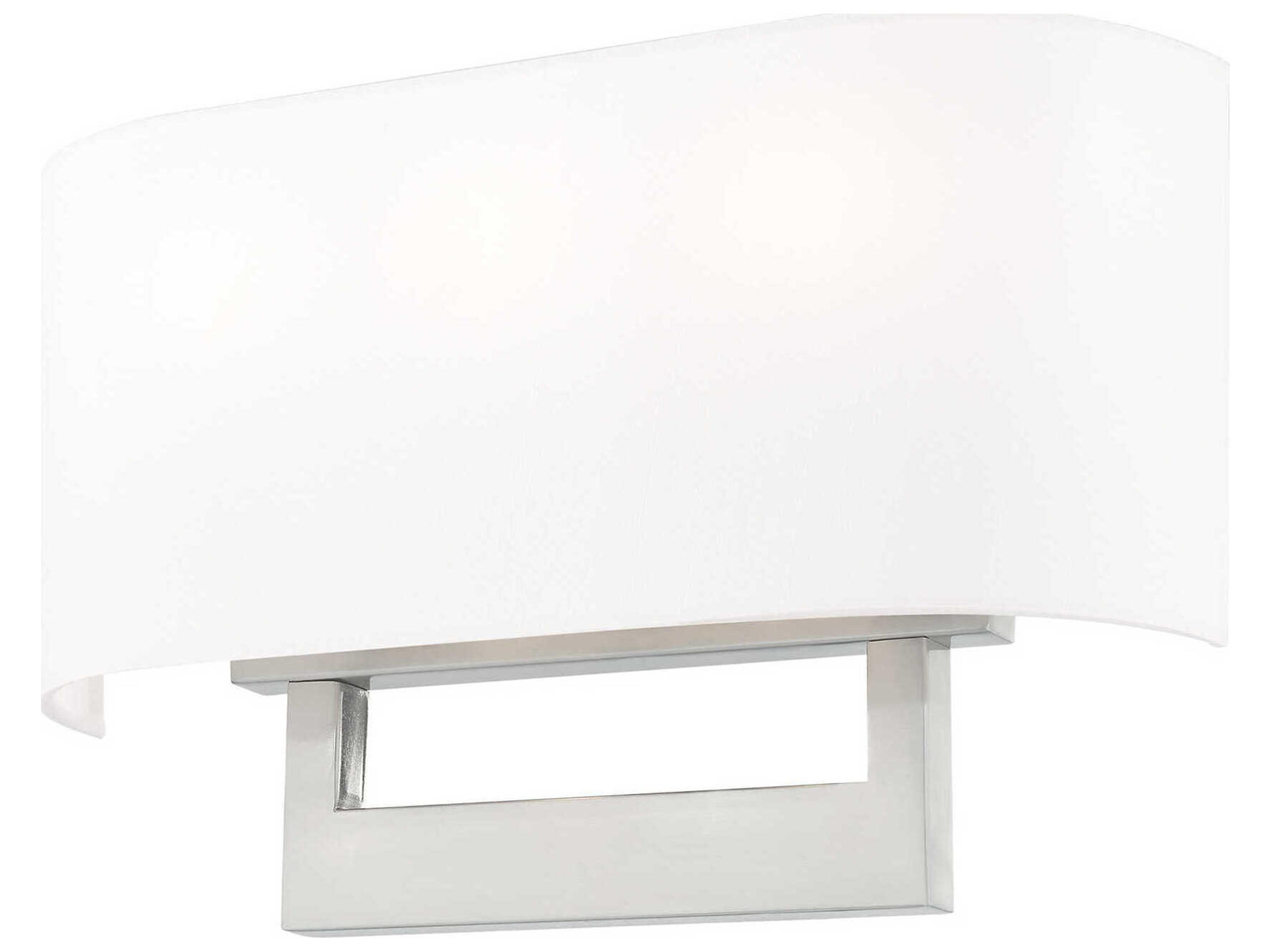 Livex Lighting Hayworth 3-Light Brushed Nickel Wall Sconce