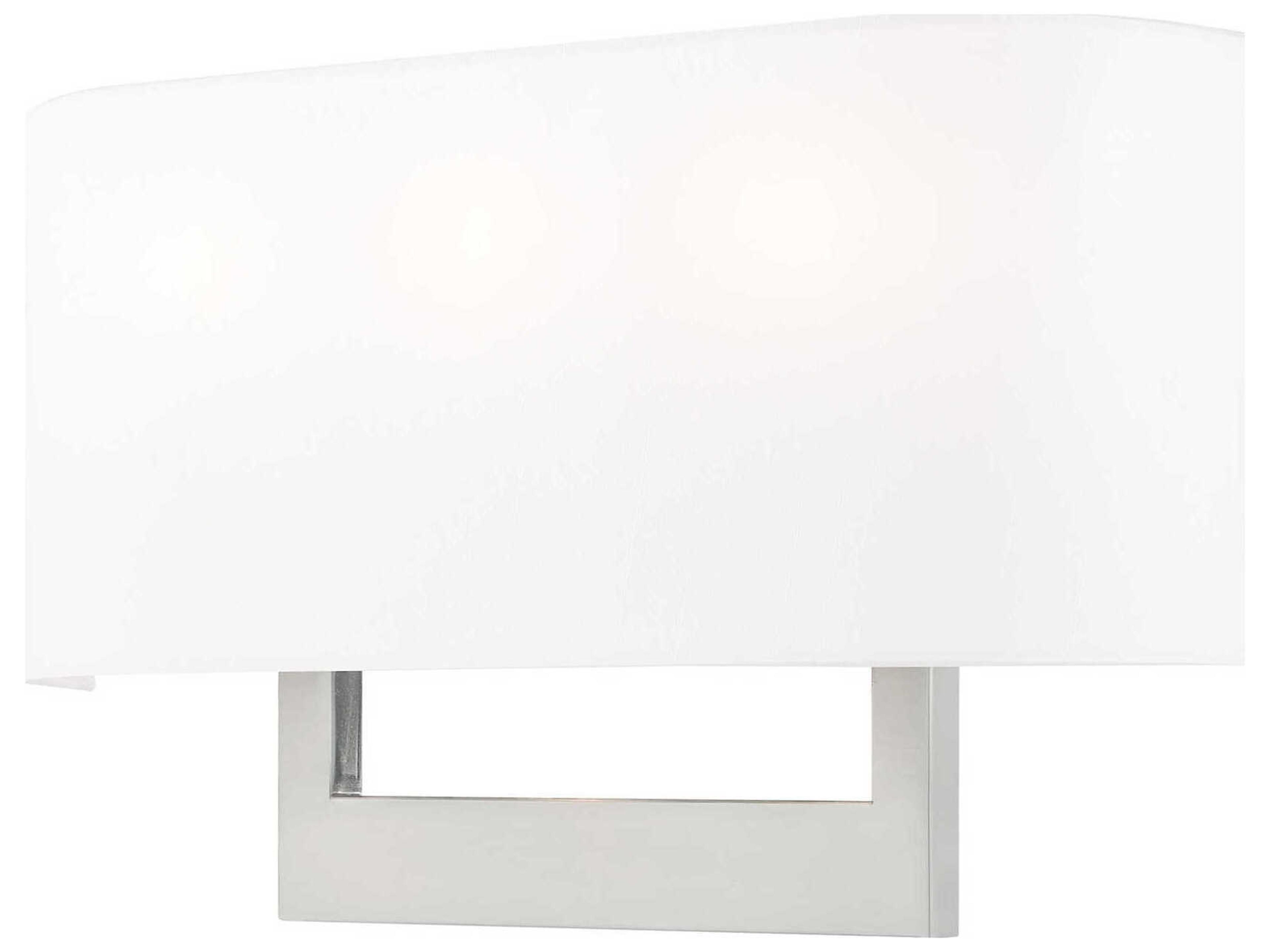 Livex Lighting Hayworth 3-Light Brushed Nickel Wall Sconce