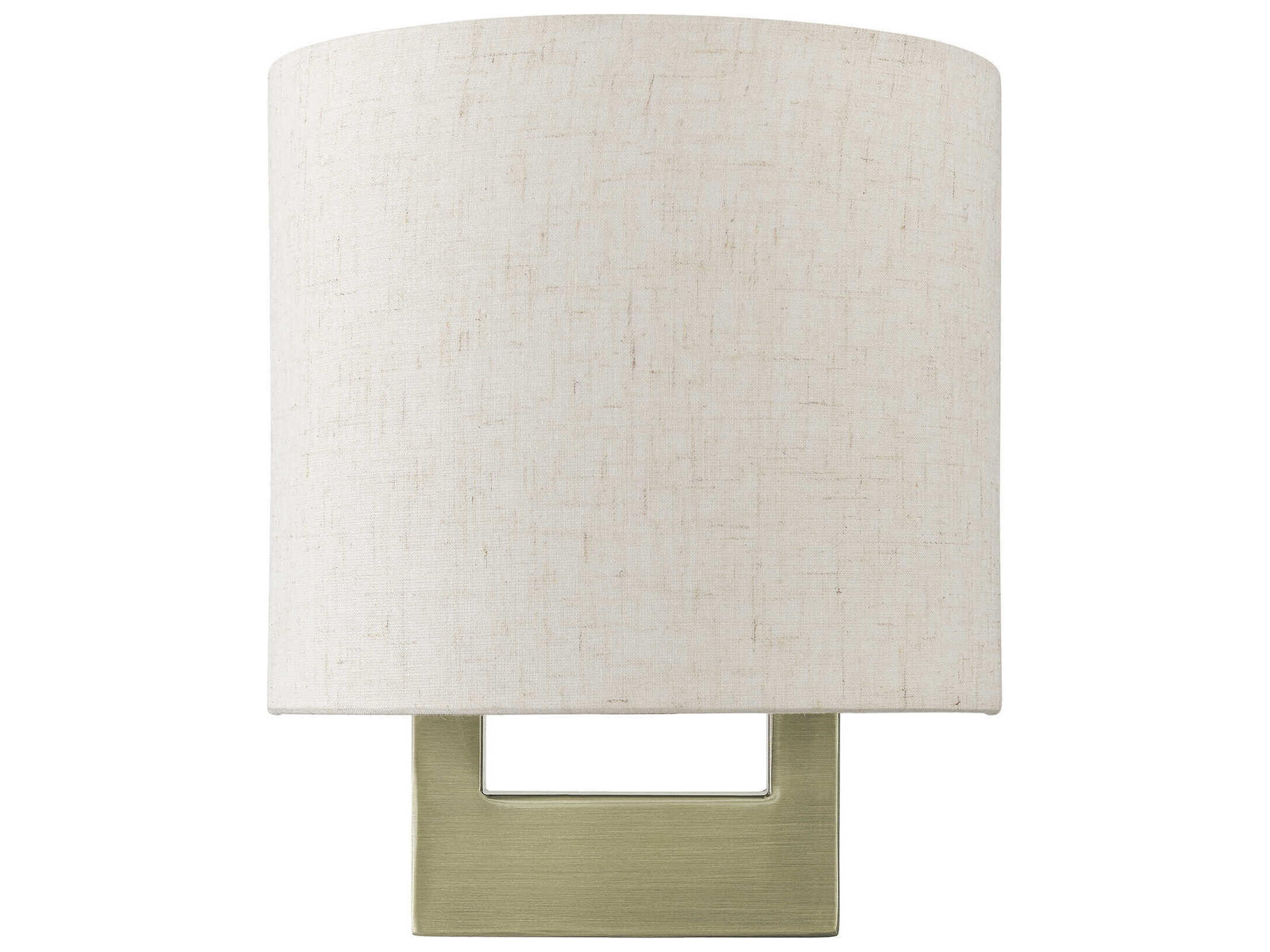 Livex Lighting Petite 1-Light Antique Brass Wall Sconce