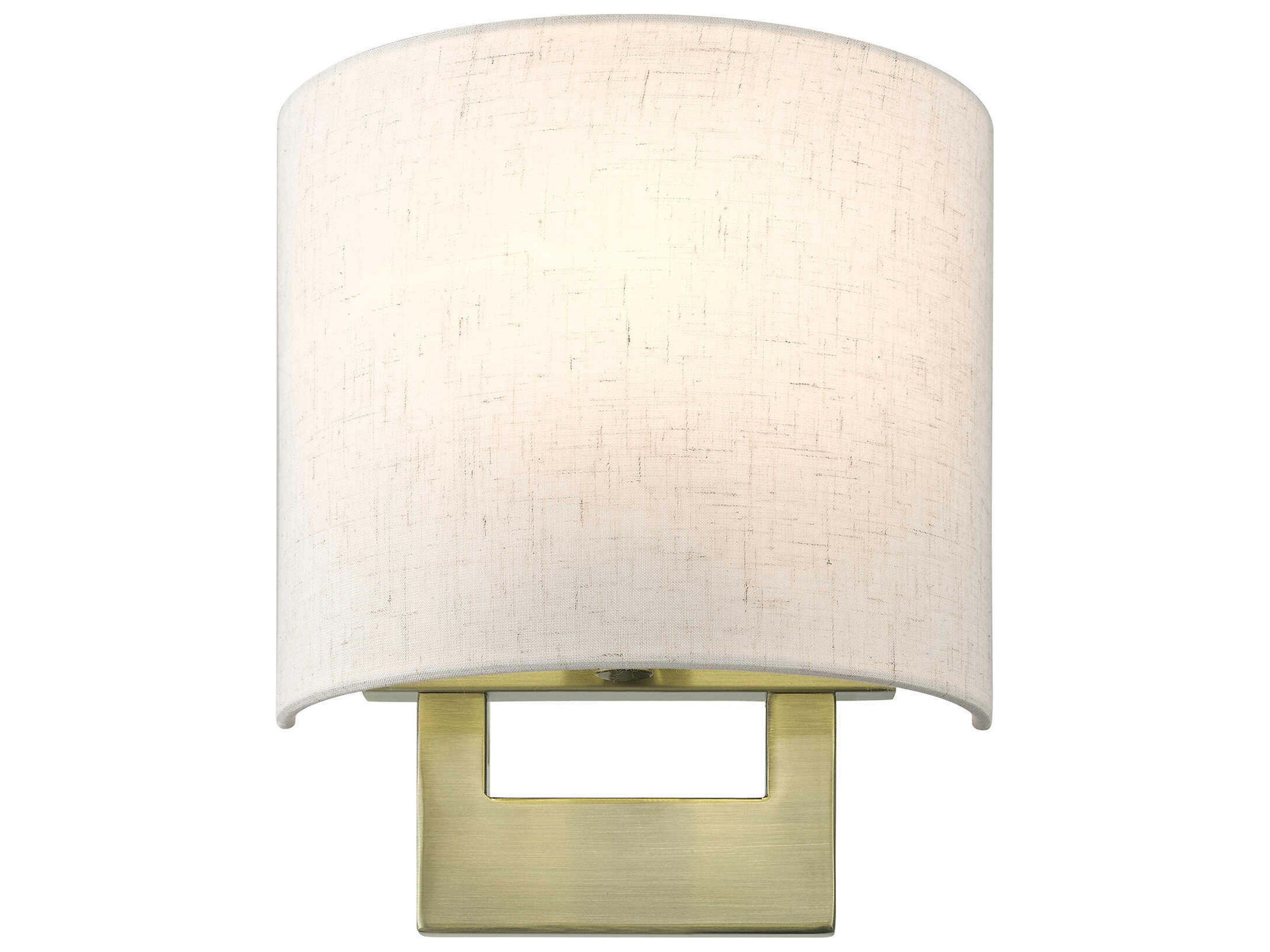 Livex Lighting Petite 1-Light Antique Brass Wall Sconce