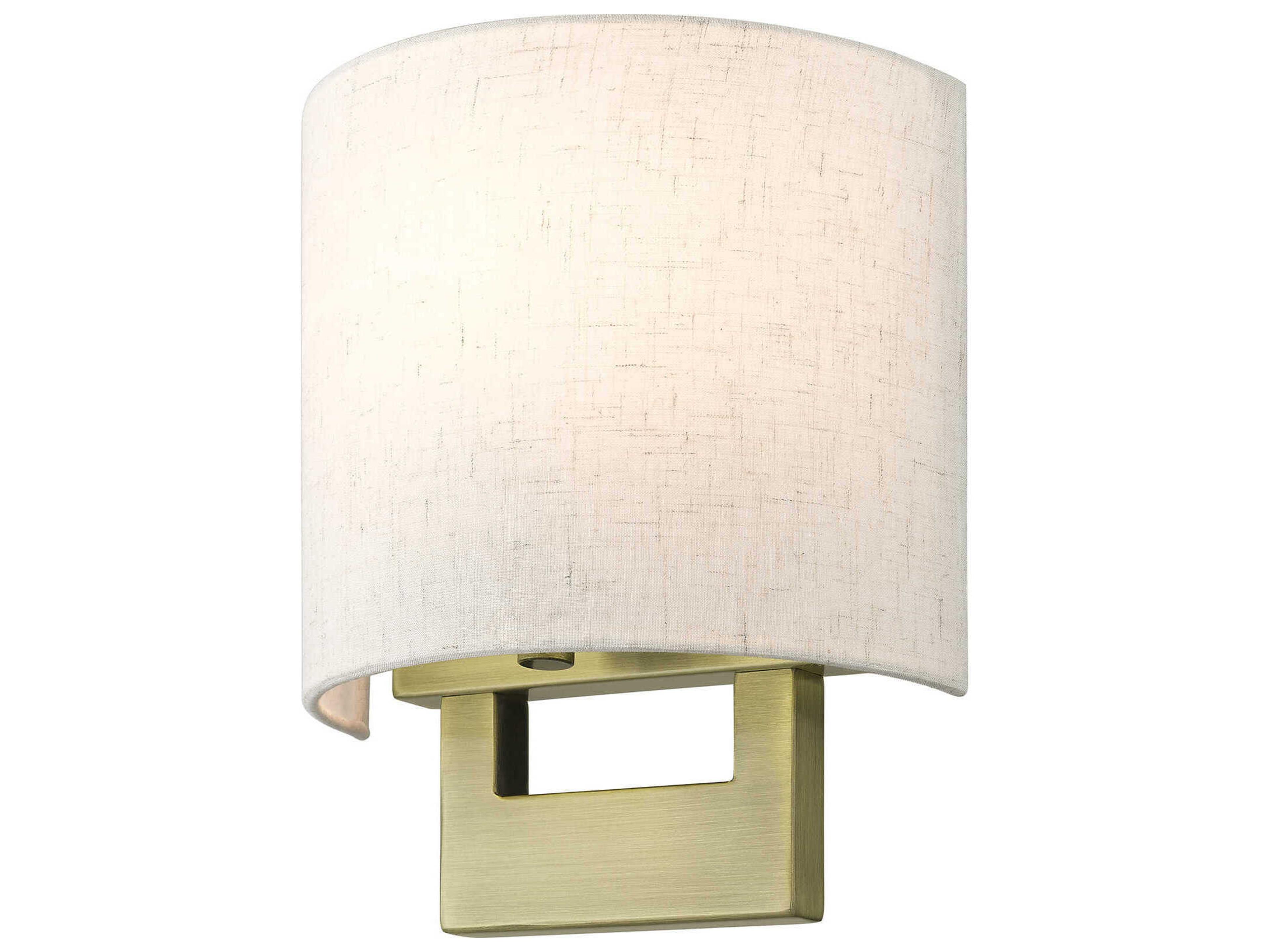 Livex Lighting Petite 1-Light Antique Brass Wall Sconce