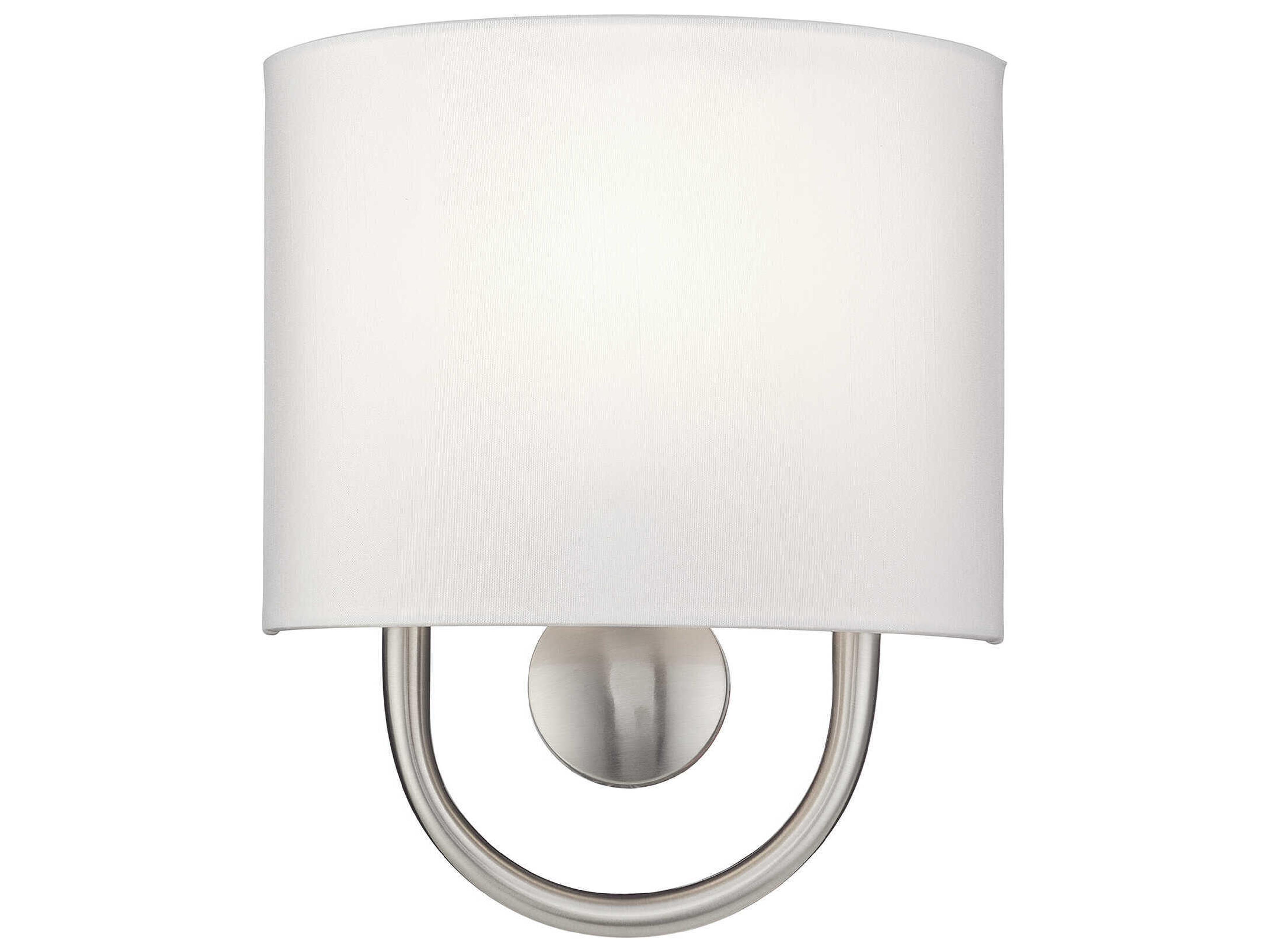 Stratton 1-Light Brushed Nickel Wall Sconce