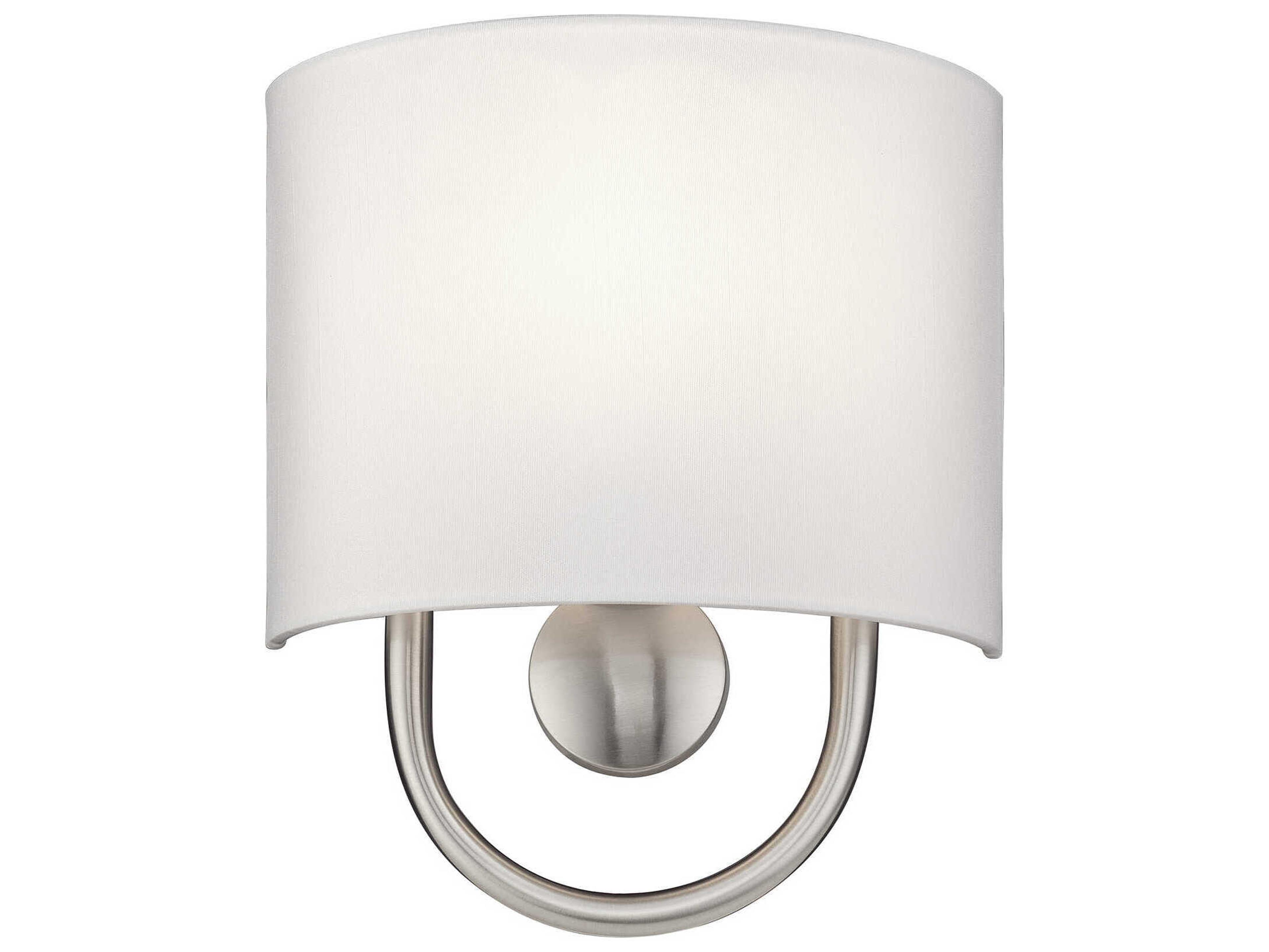 Livex Lighting Stratton 1-Light Brushed Nickel Wall Sconce