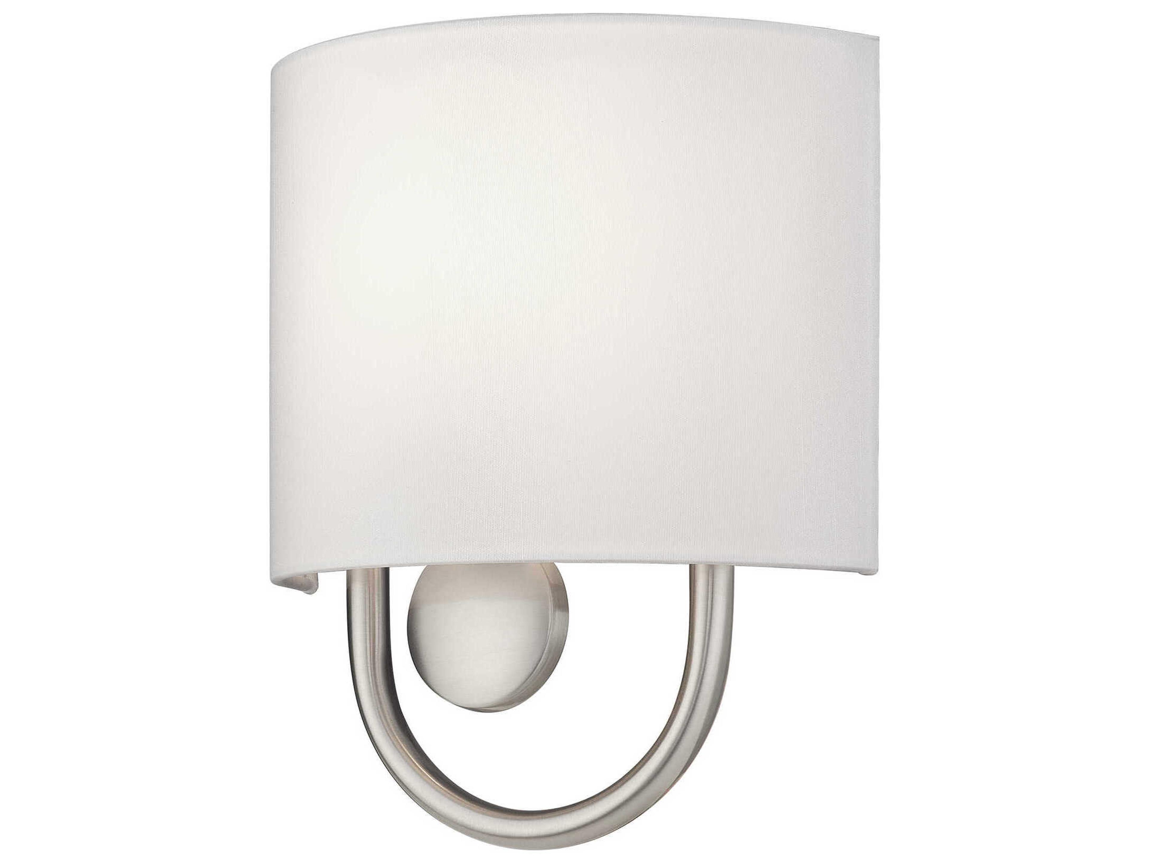 Livex Lighting Stratton 1-Light Brushed Nickel Wall Sconce