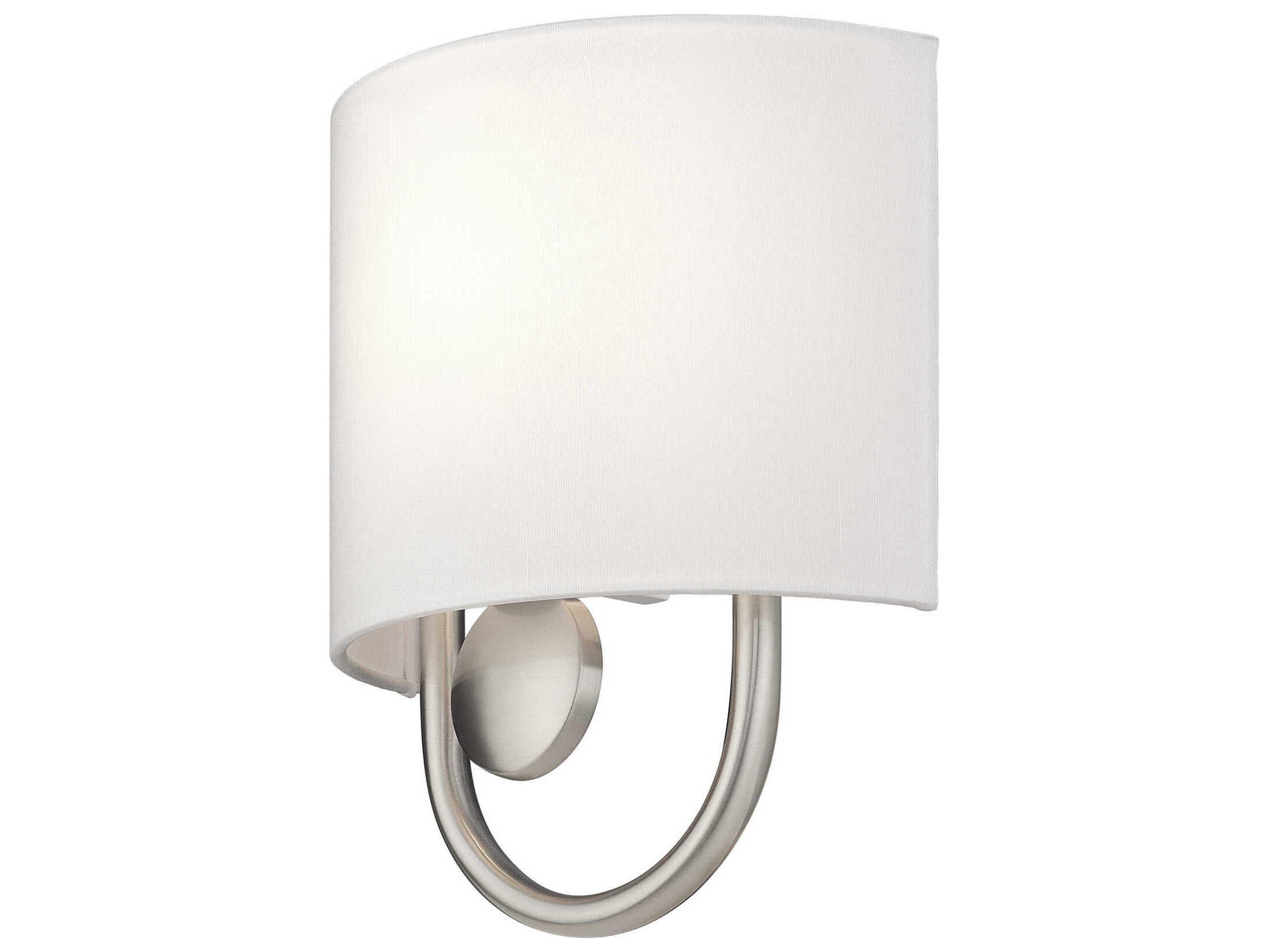 Livex Lighting Stratton 1-Light Brushed Nickel Wall Sconce