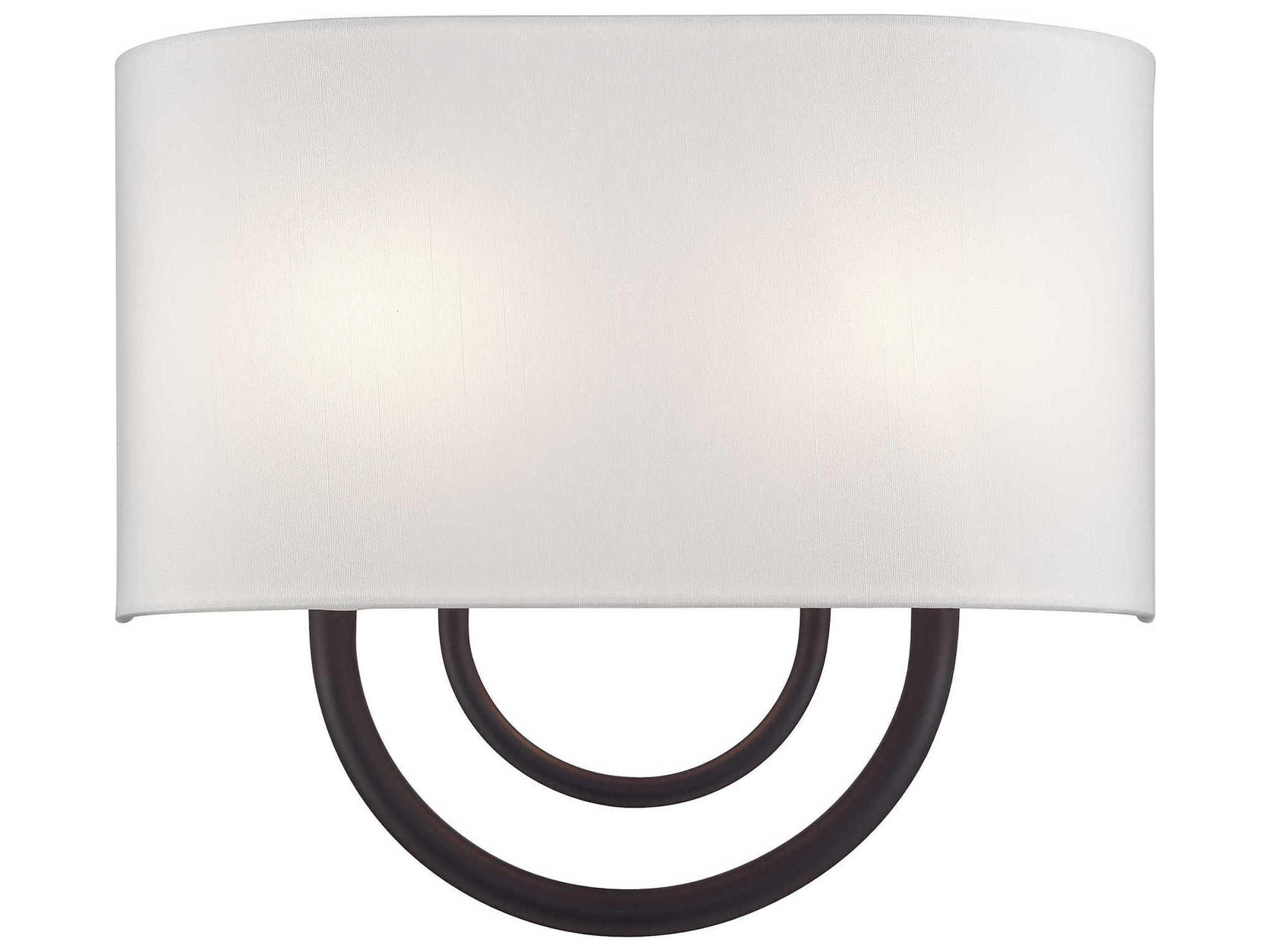 Stratton 2-Light Bronze Wall Sconce