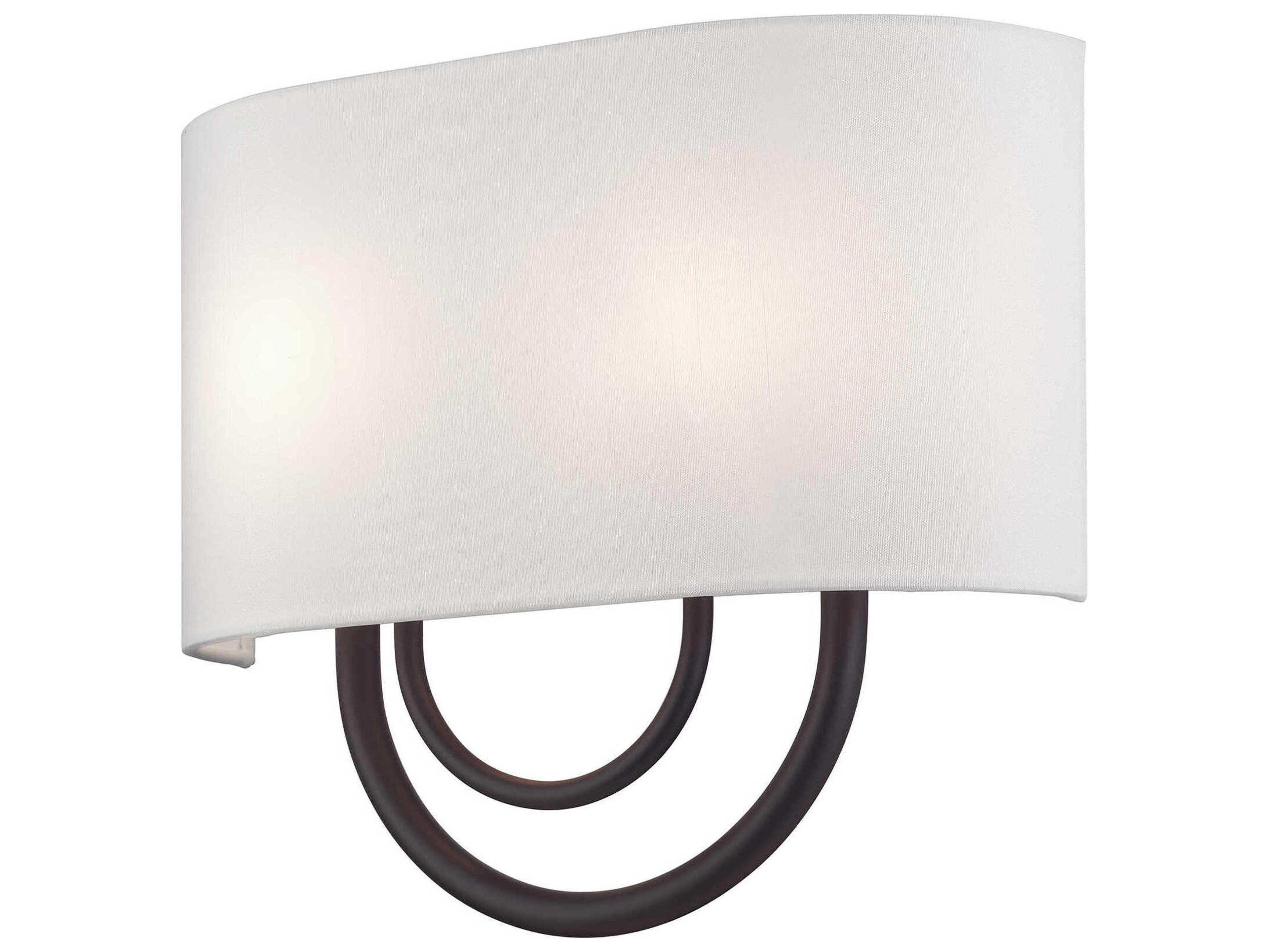 Livex Lighting Stratton 2-Light Bronze Wall Sconce