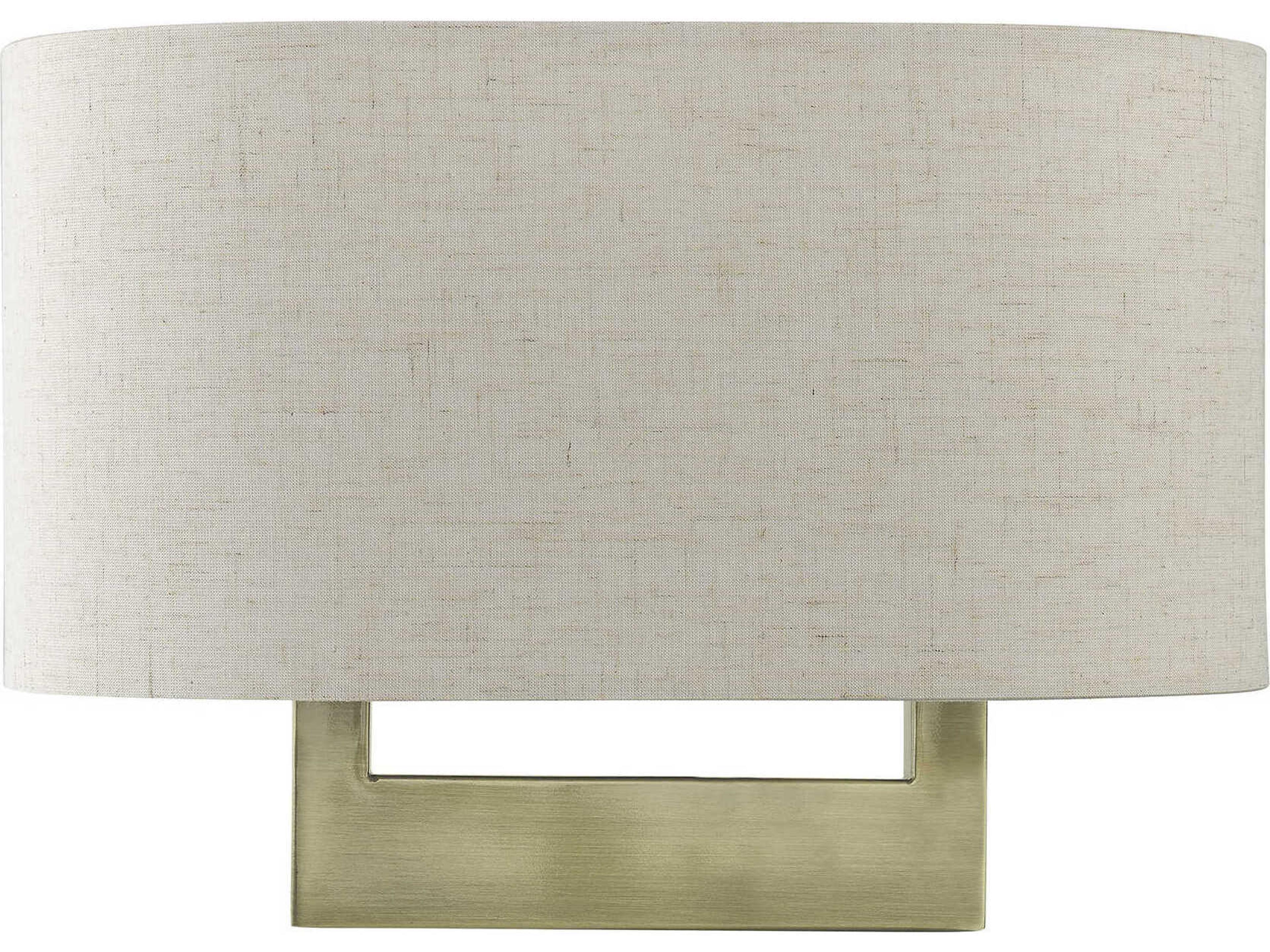Livex Lighting 2-Light Antique Brass Wall Sconce
