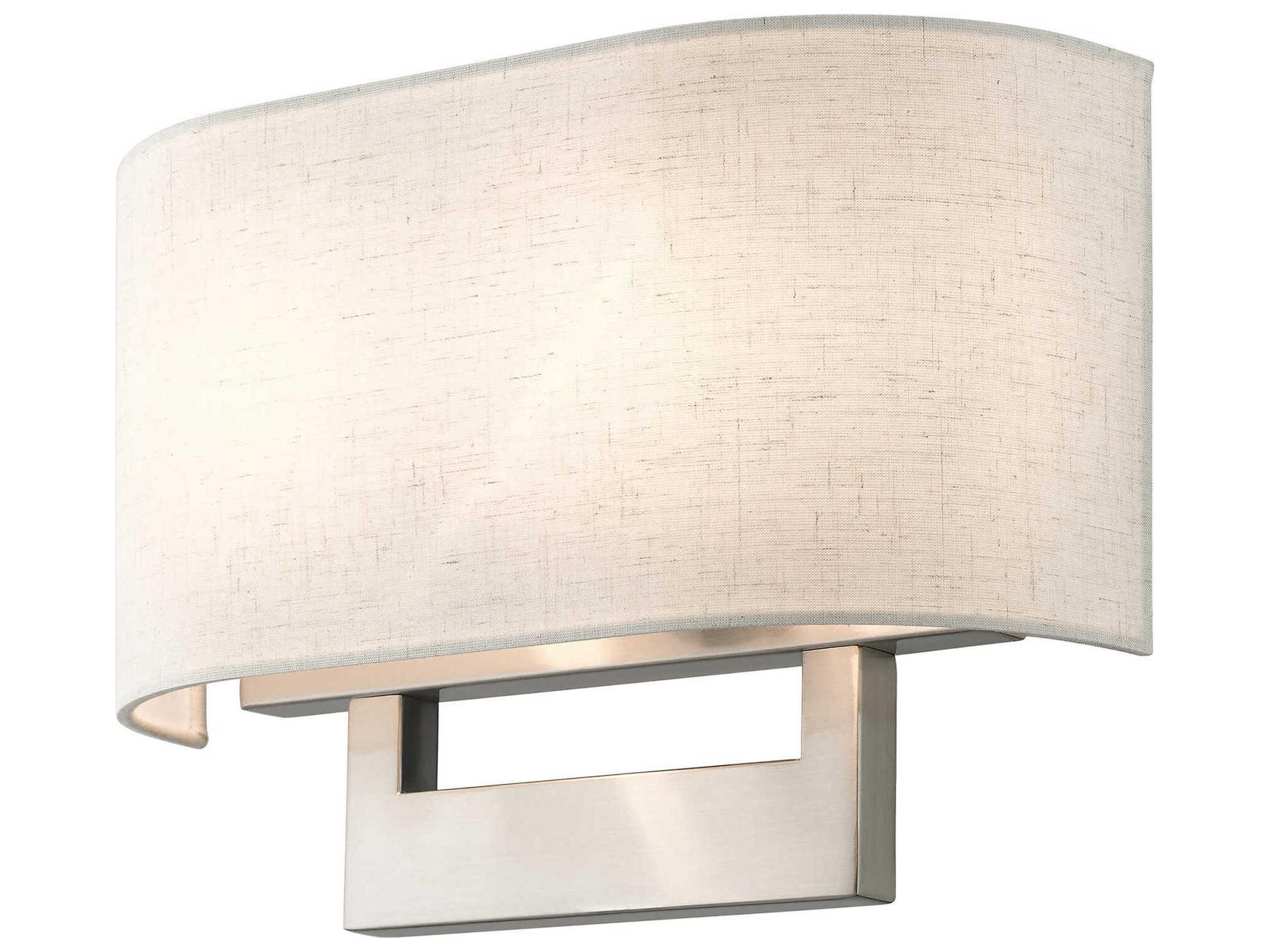Livex Lighting 2-Light Brushed Nickel Wall Sconce