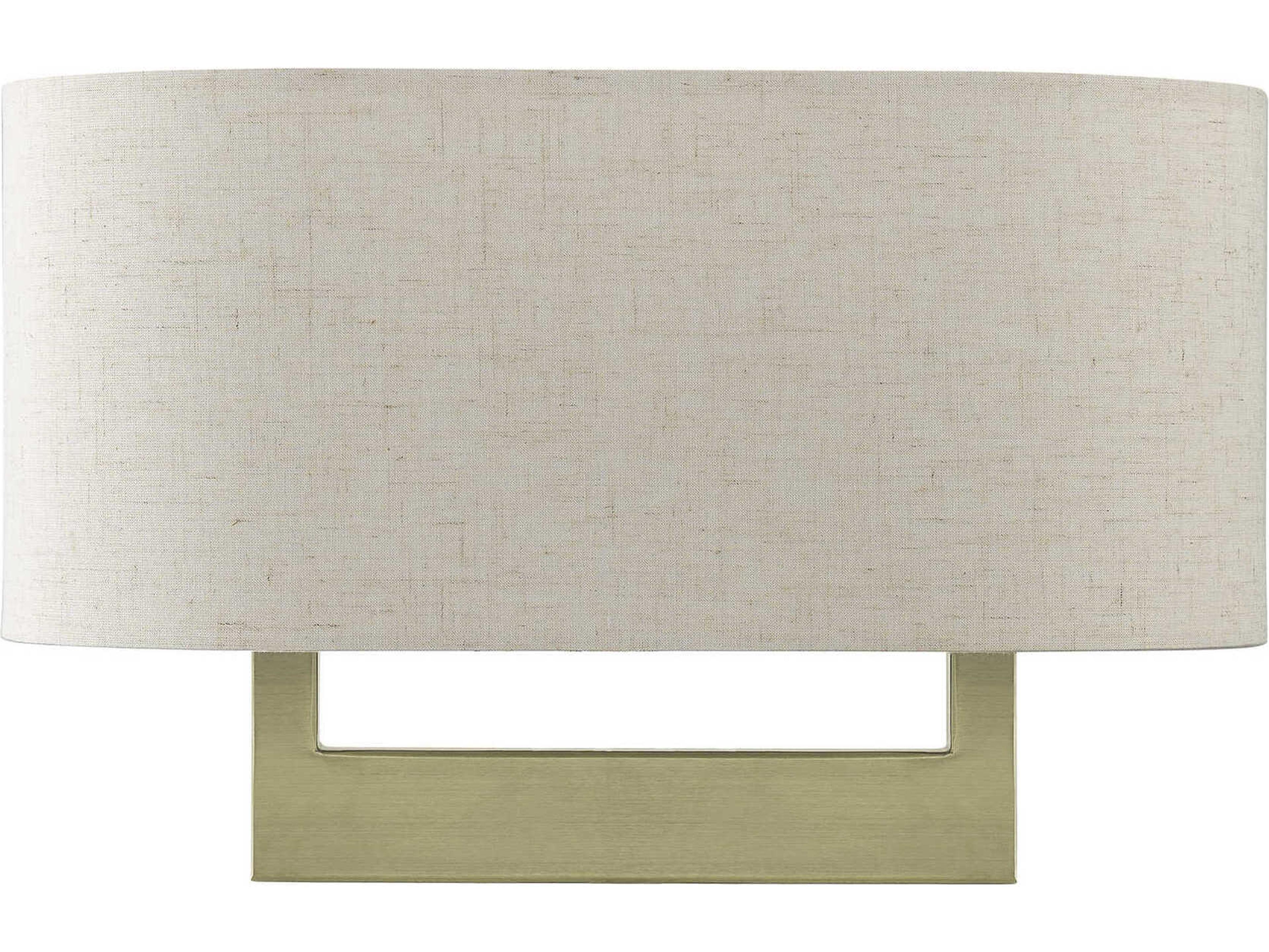 Livex Lighting 2-Light Antique Brass Wall Sconce