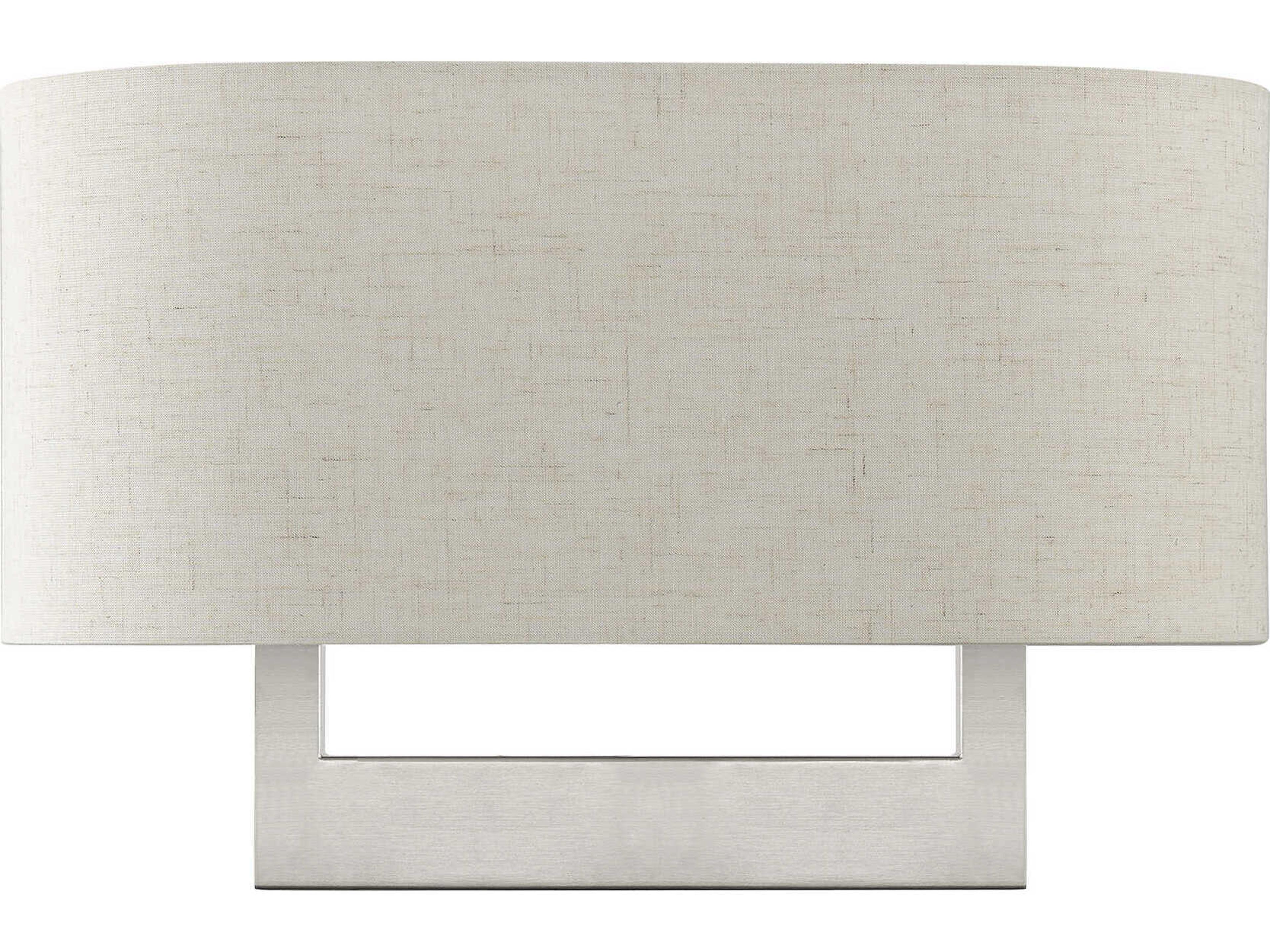 Livex Lighting 2-Light Brushed Nickel Wall Sconce