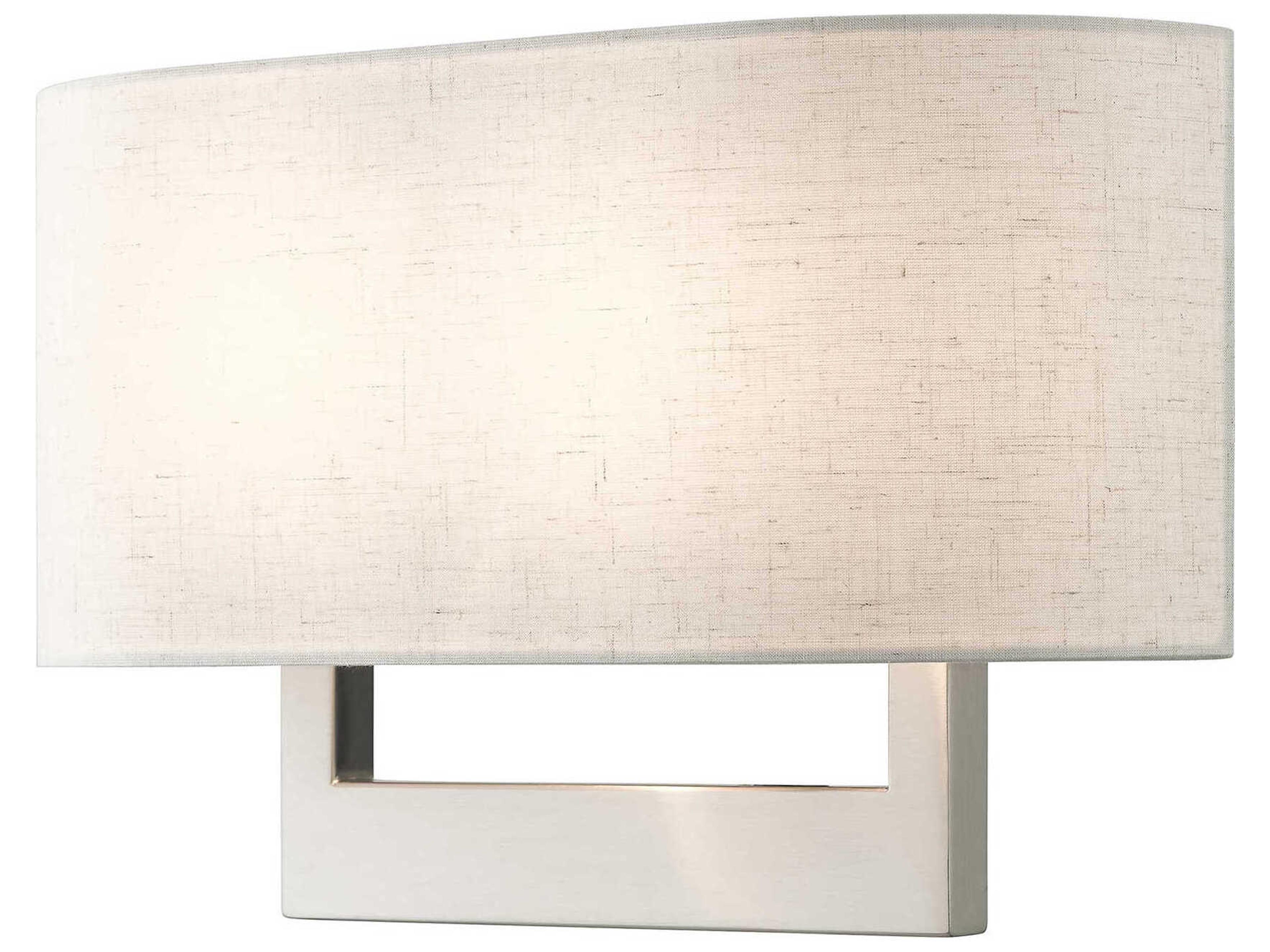 Livex Lighting 2-Light Brushed Nickel Wall Sconce