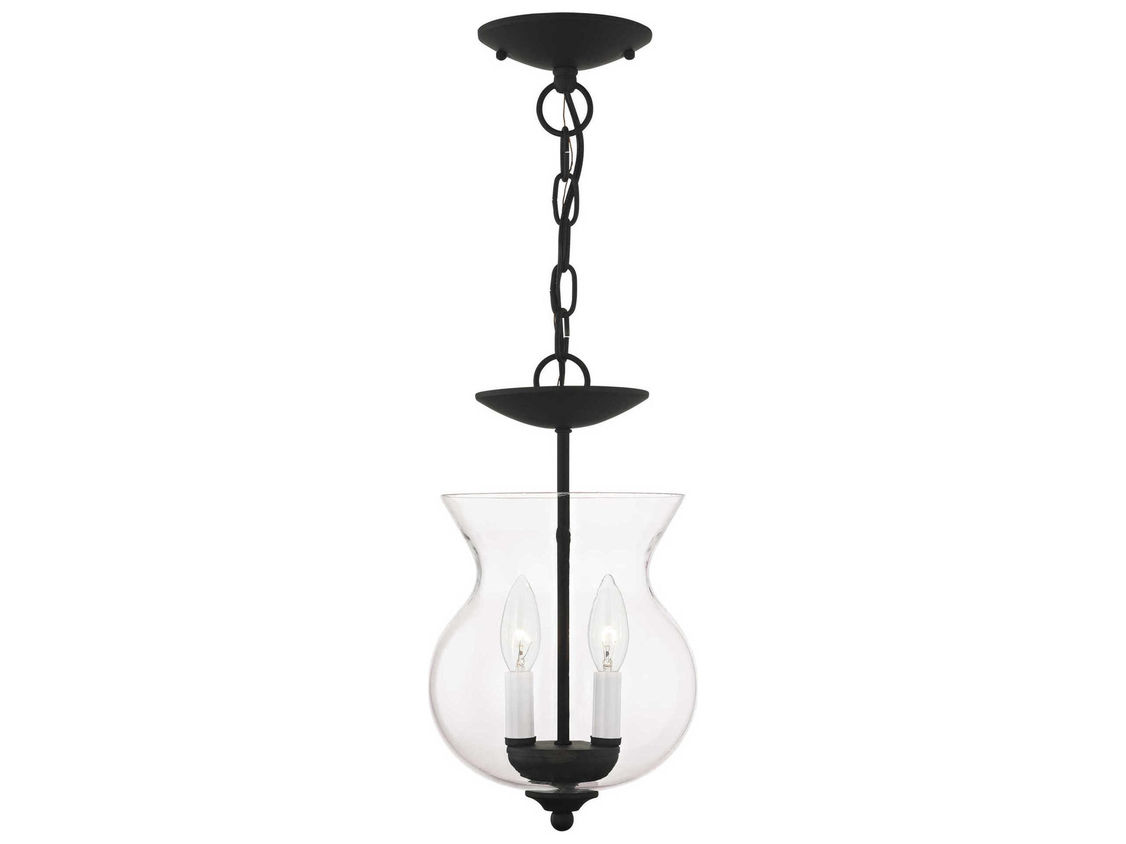 Legacy 2-Light Black Mini Pendant