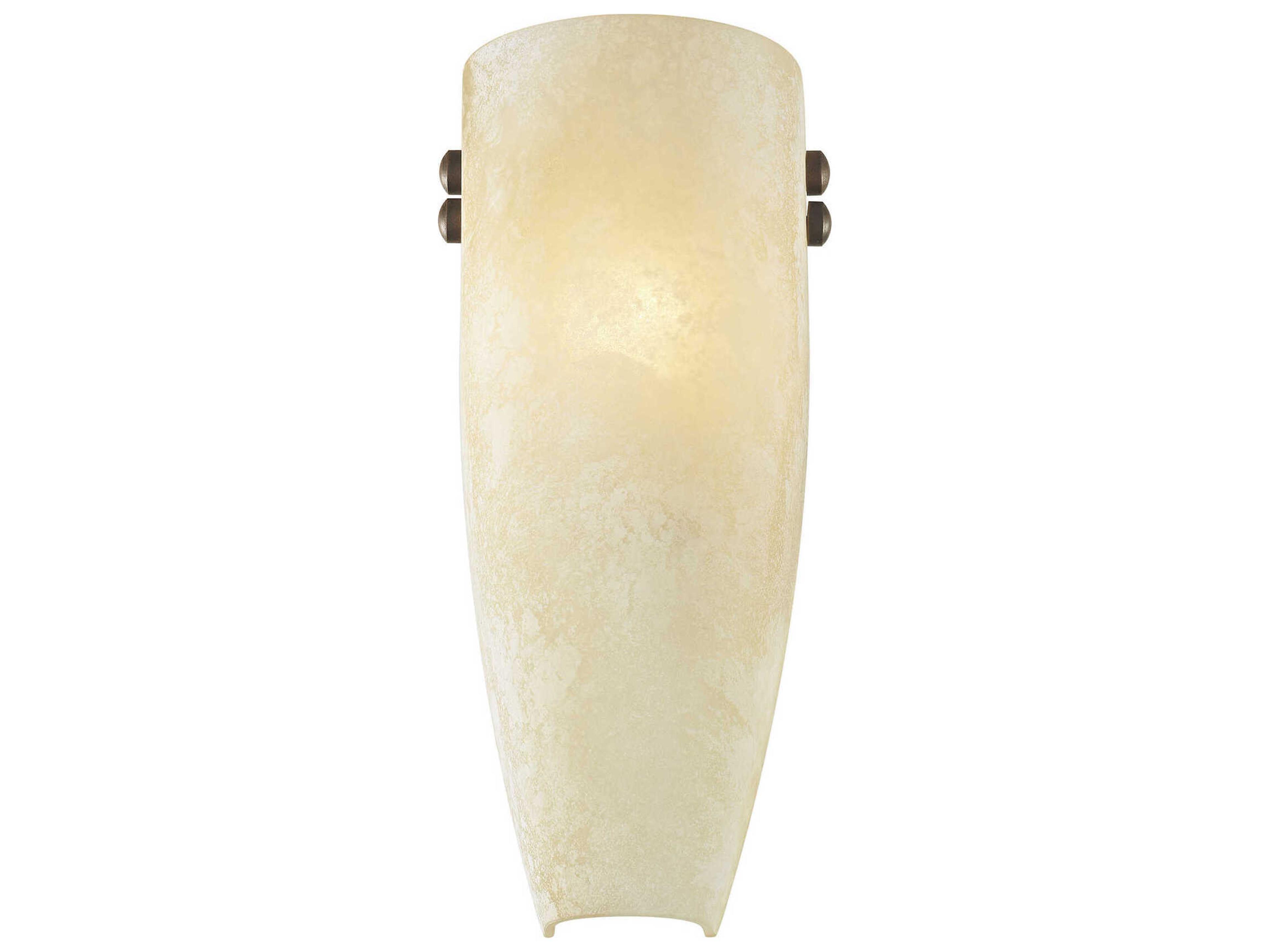 Livex Lighting Coronado 1-Light Imperial Bronze Glass Wall Sconce