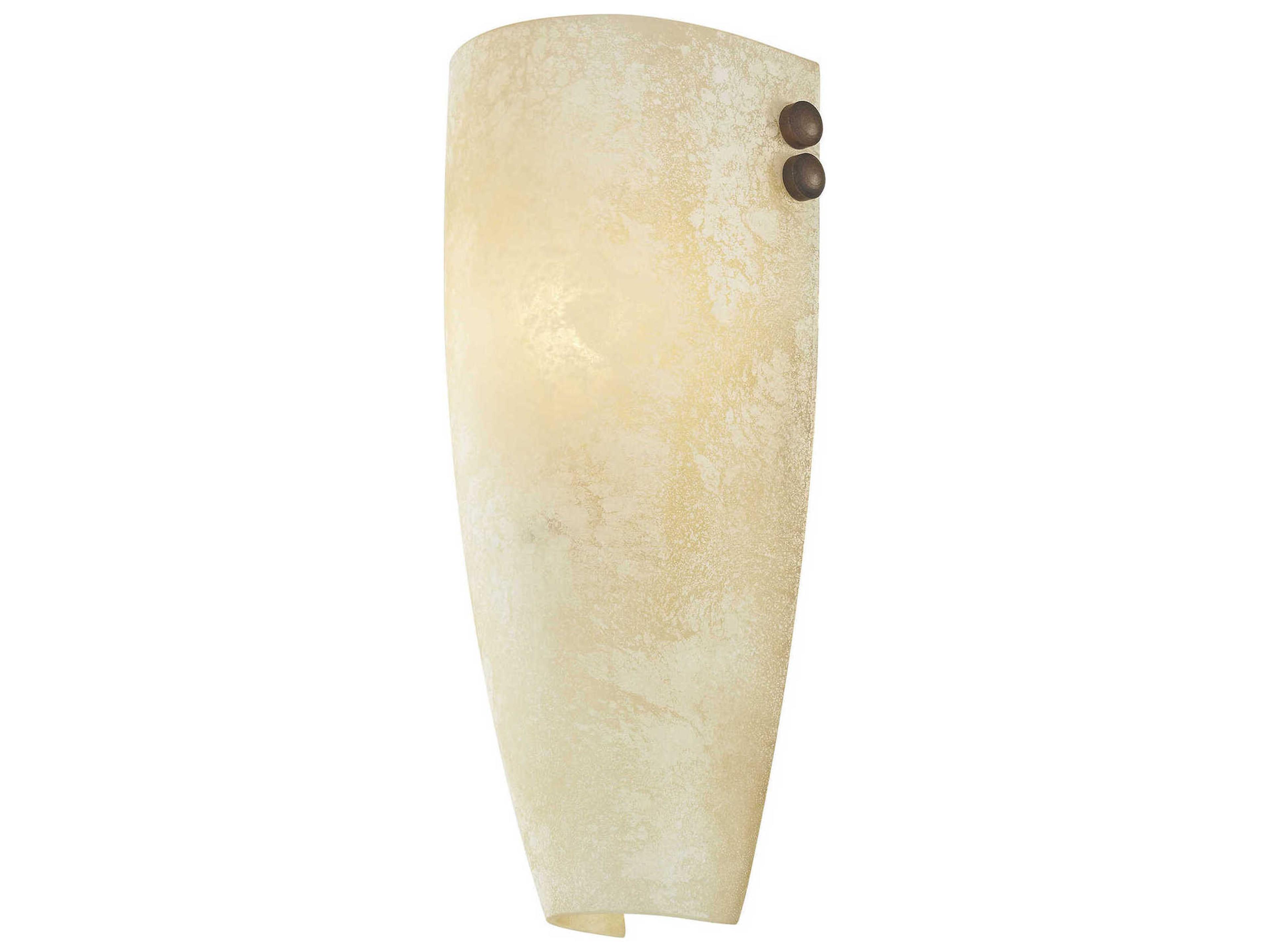 Livex Lighting Coronado 1-Light Imperial Bronze Glass Wall Sconce