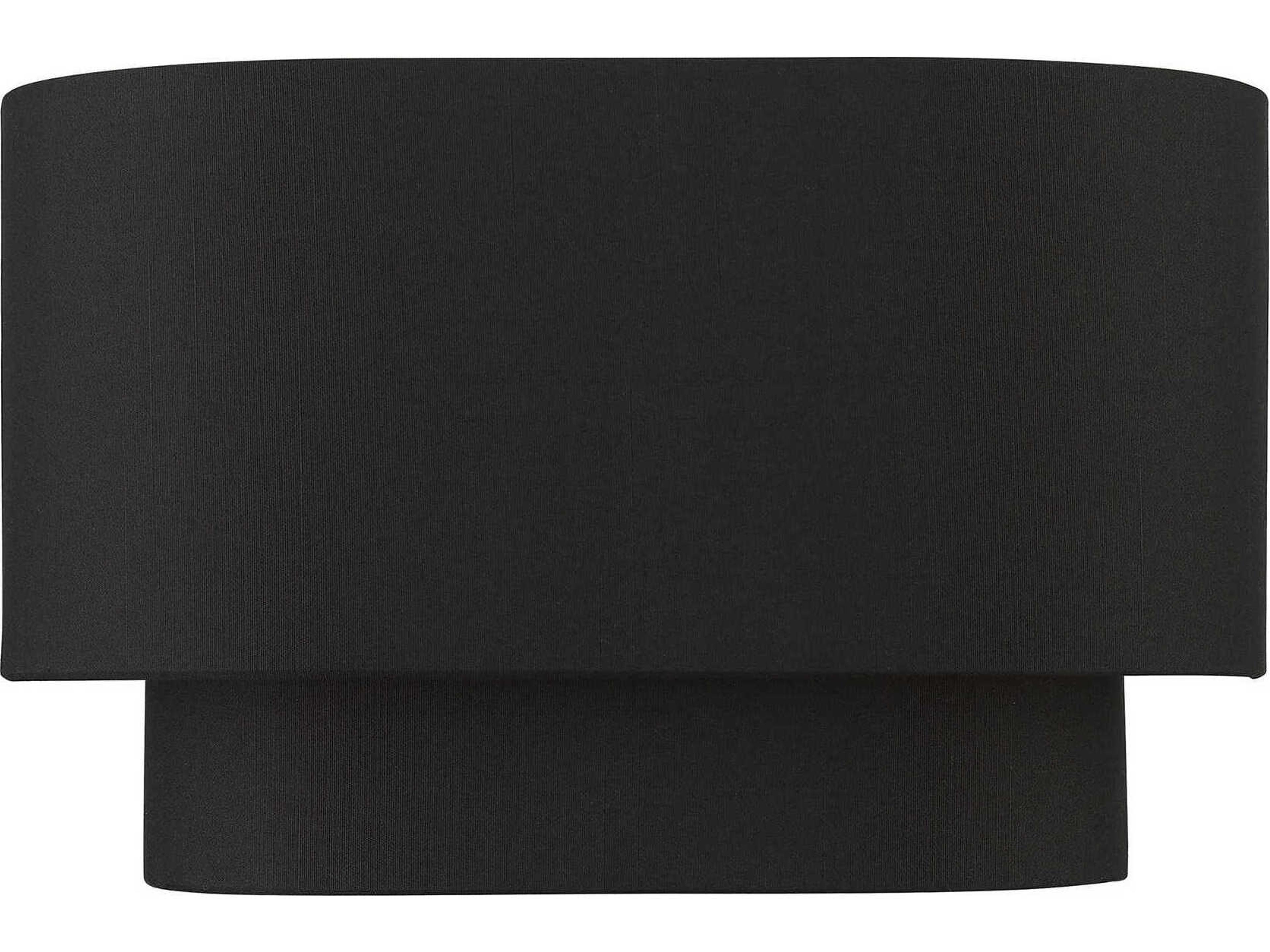 Livex Lighting Sentosa 2-Light Black Wall Sconce