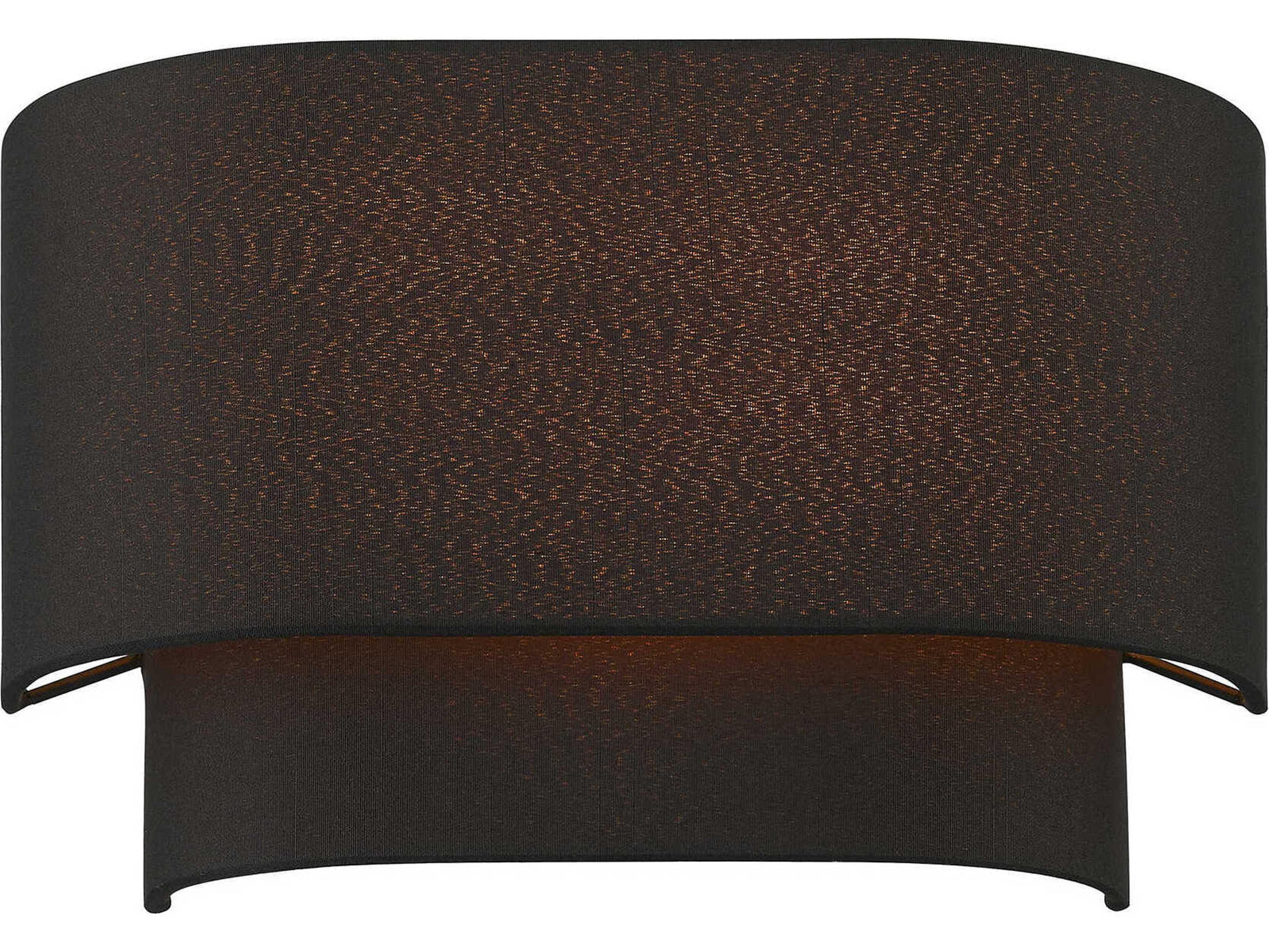 Livex Lighting Sentosa 2-Light Black Wall Sconce