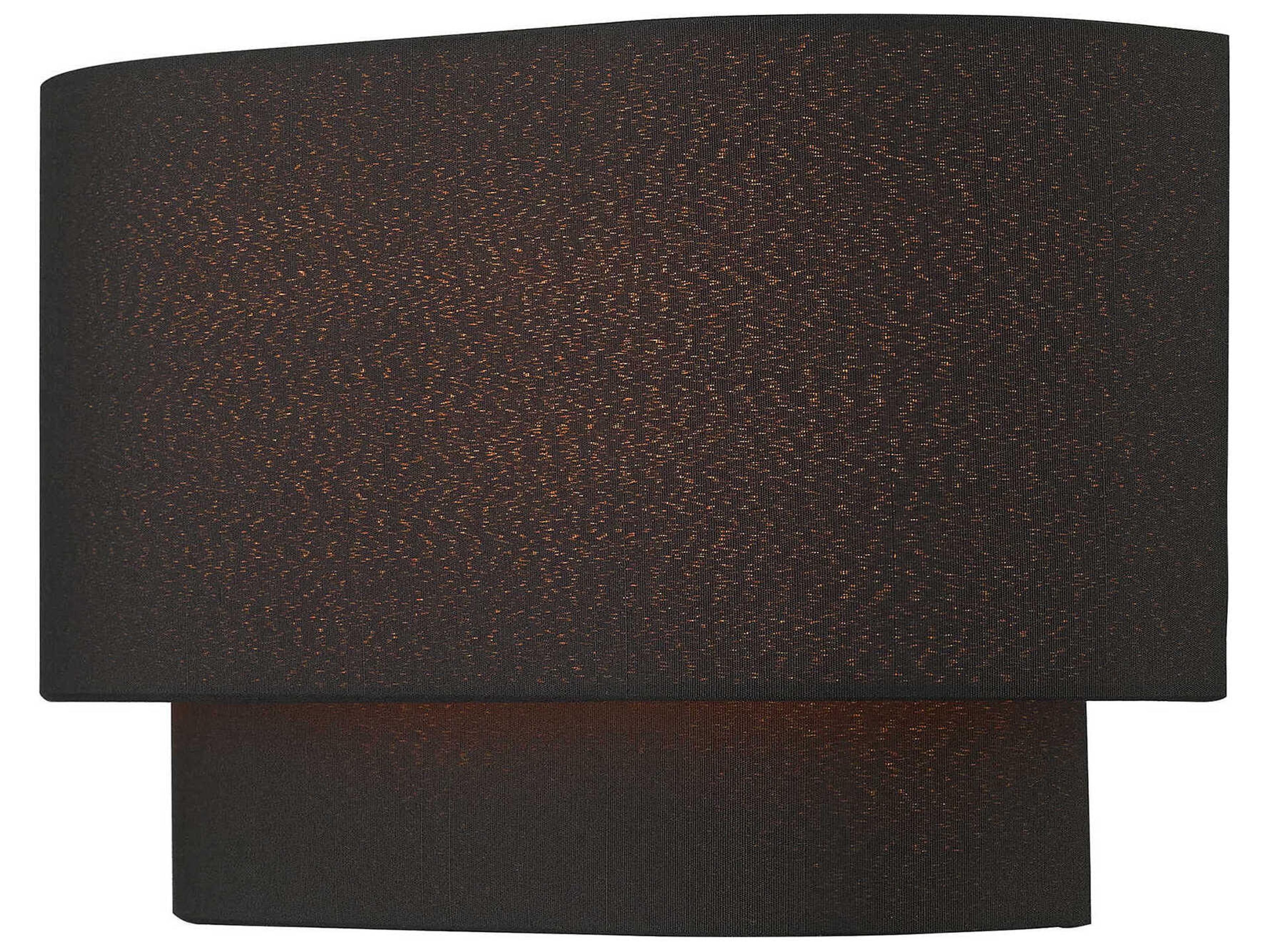 Livex Lighting Sentosa 2-Light Black Wall Sconce