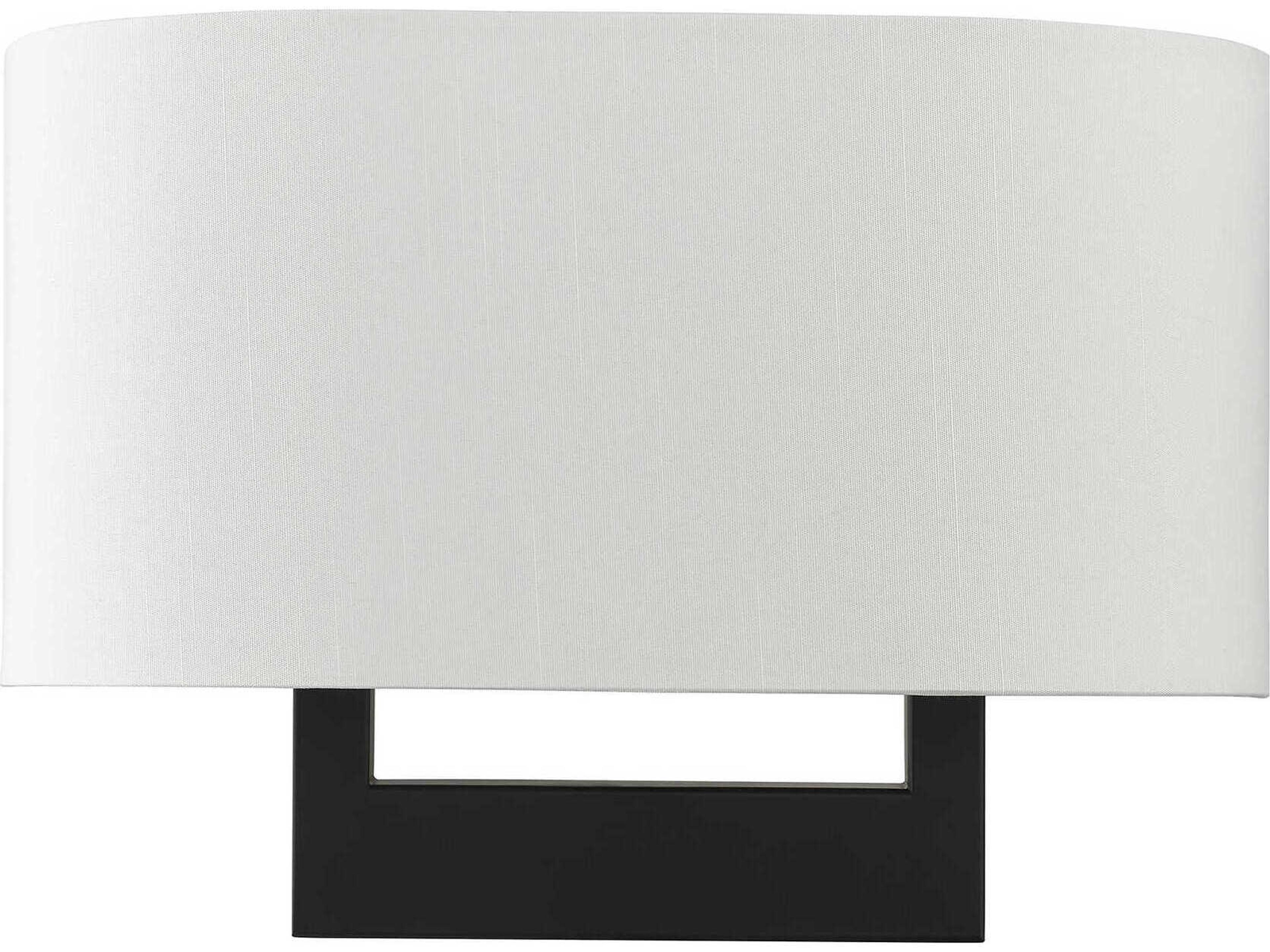 Livex Lighting 2-Light Black Wall Sconce