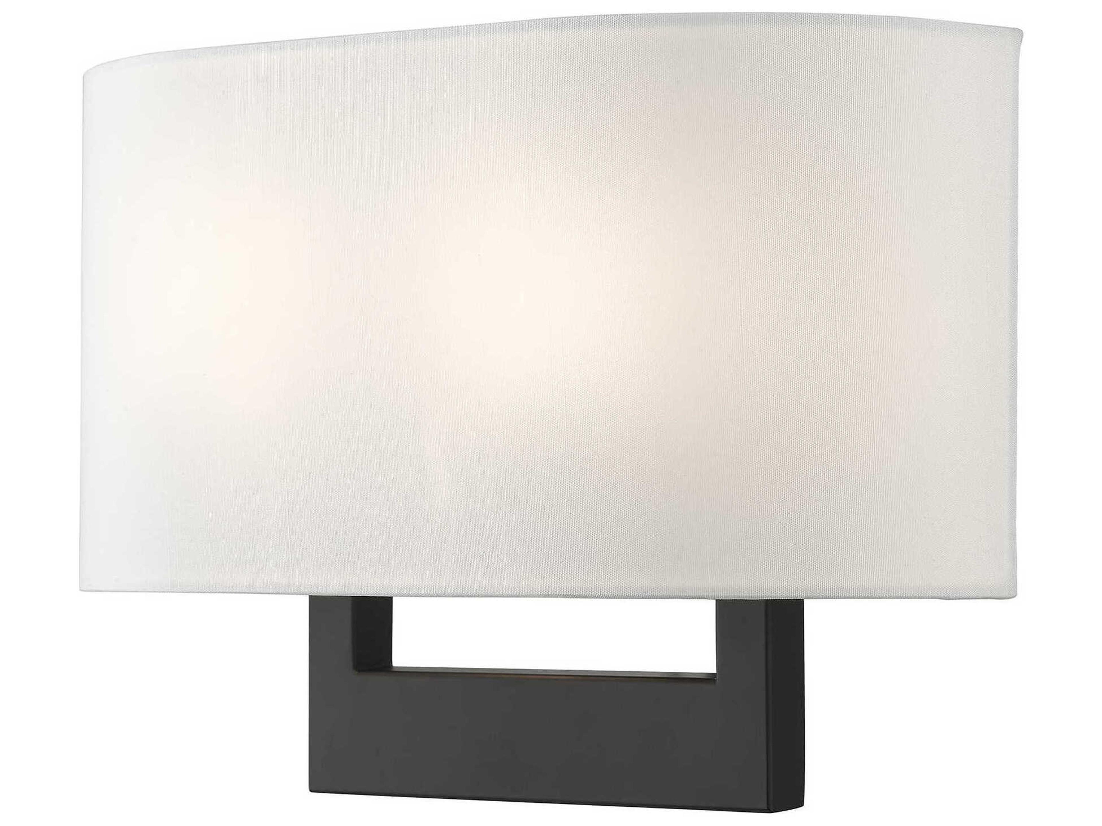 Livex Lighting 2-Light Black Wall Sconce