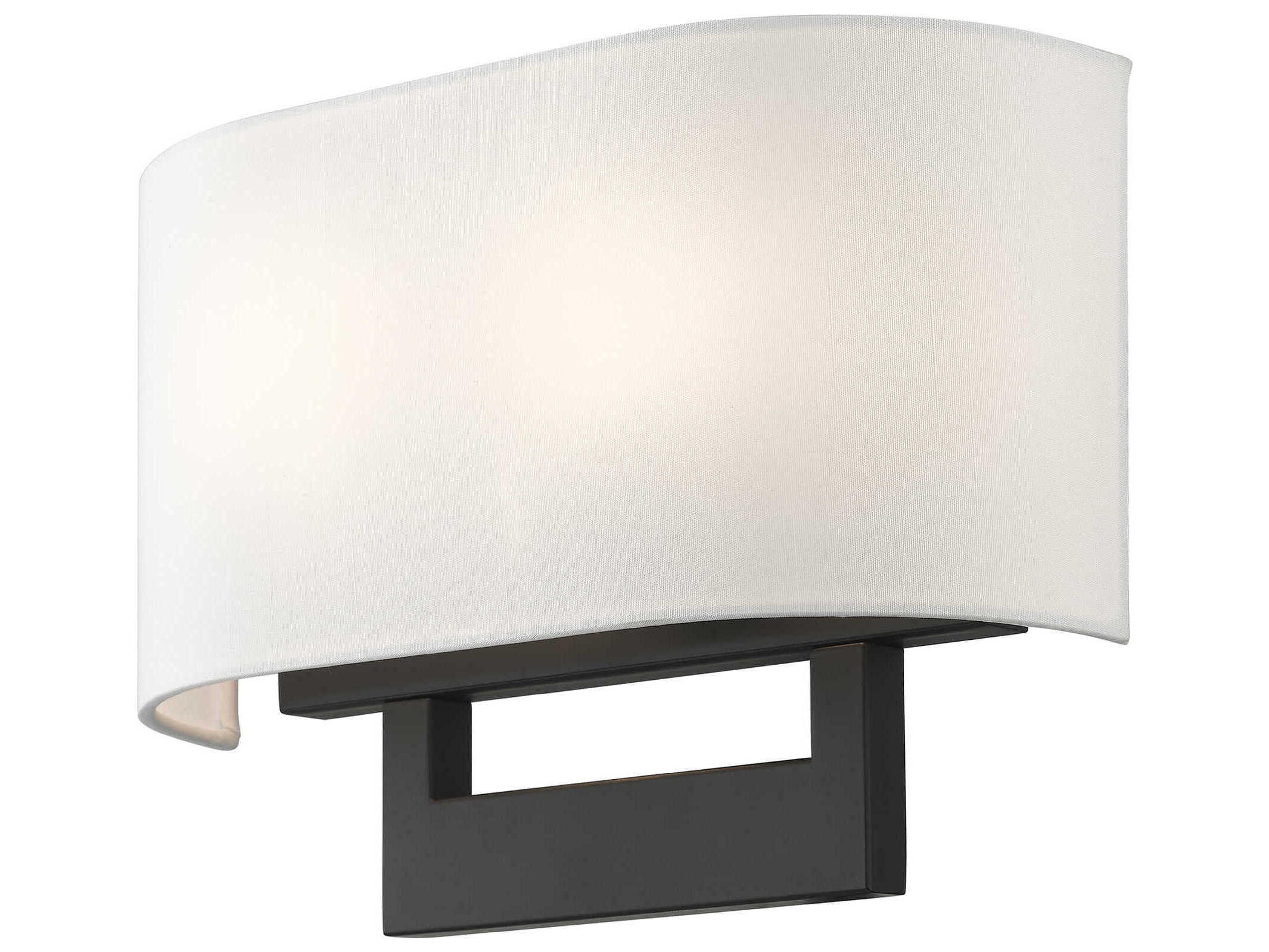 Livex Lighting 2-Light Black Wall Sconce