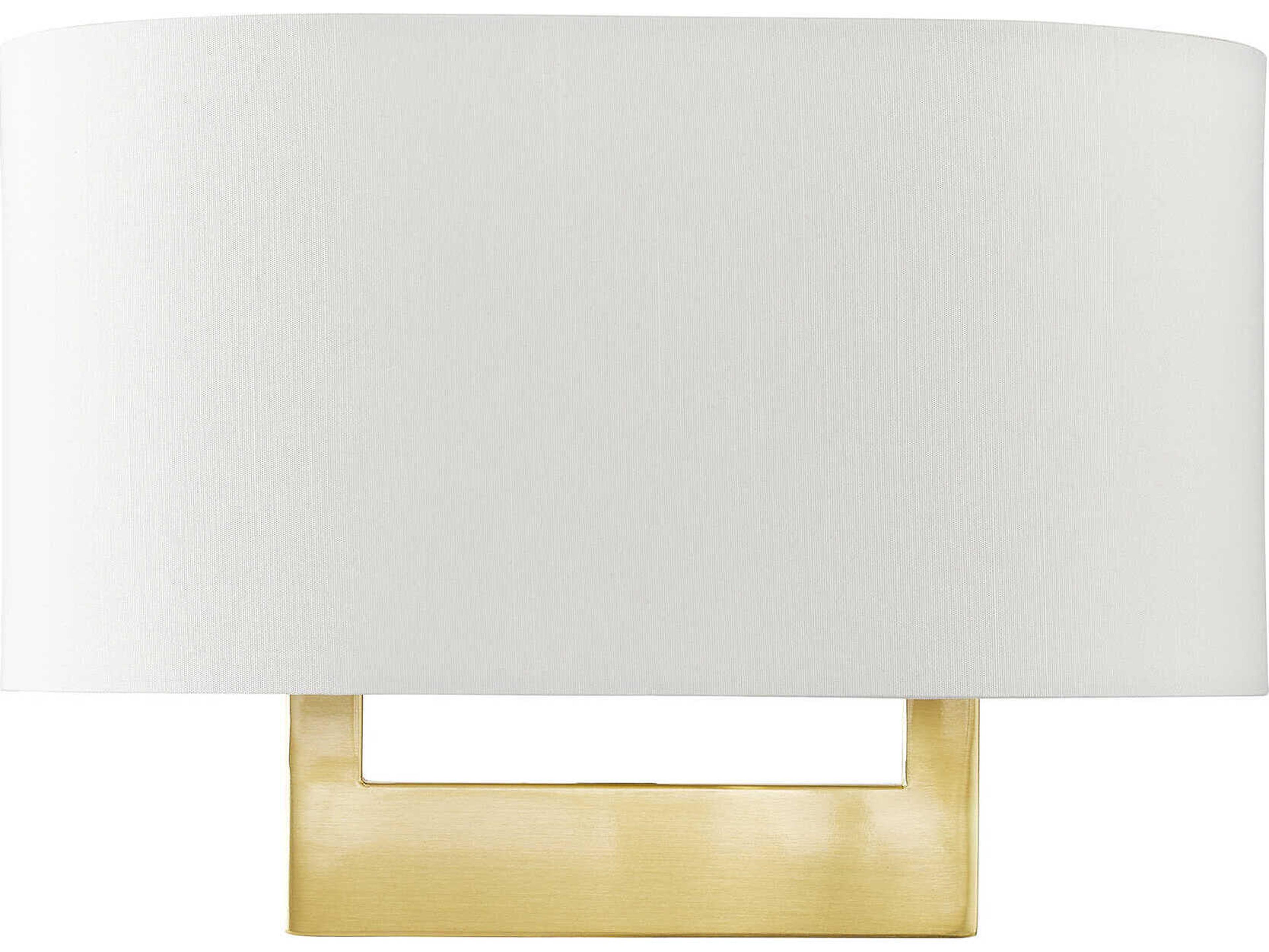 Livex Lighting 2-Light Satin Brass Wall Sconce