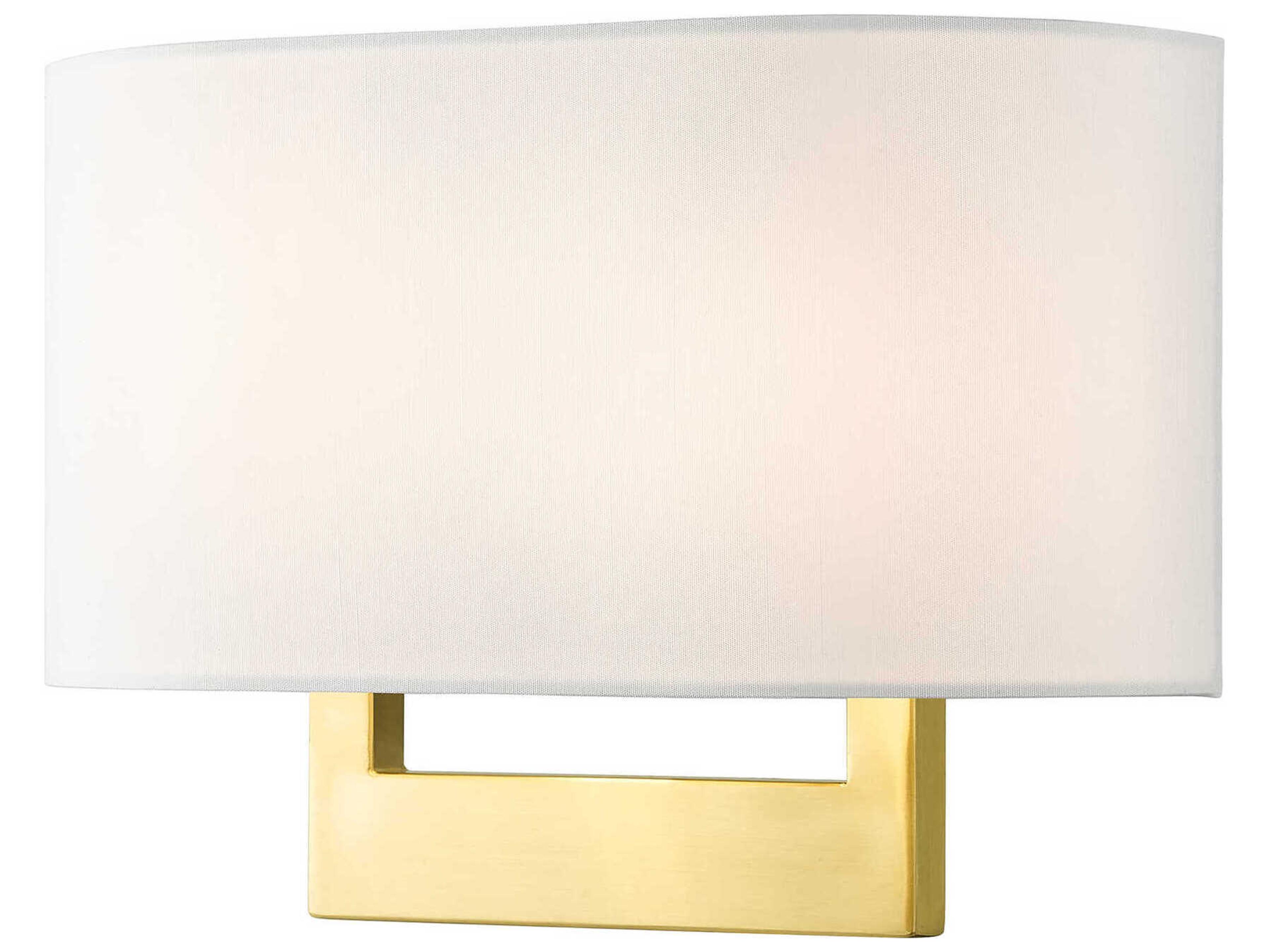 Livex Lighting 2-Light Satin Brass Wall Sconce