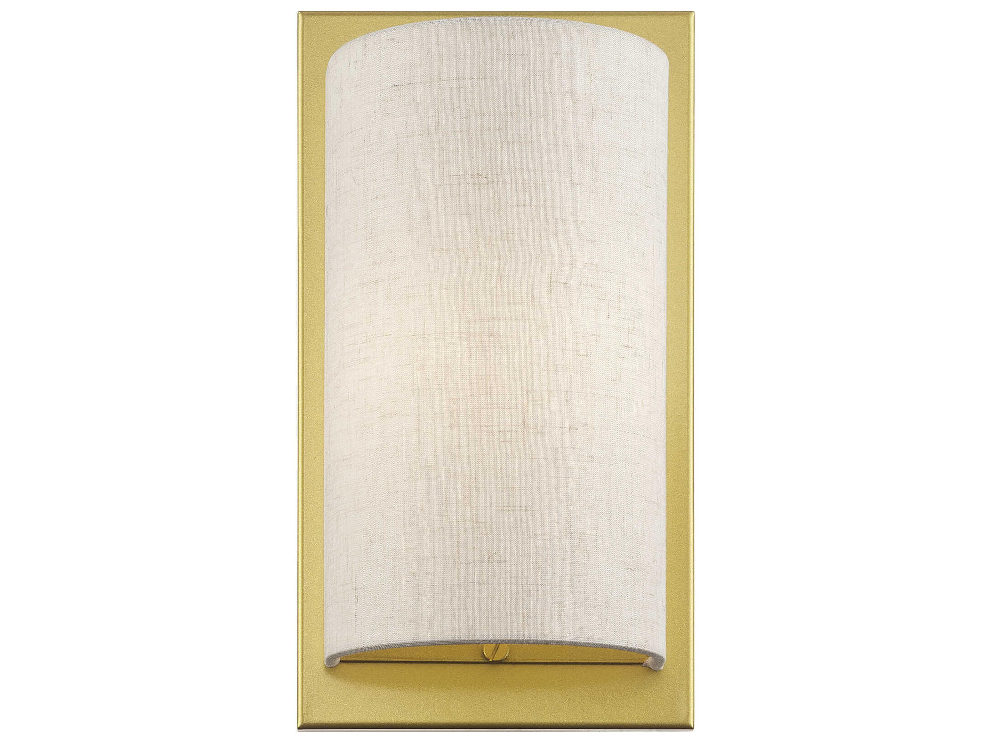 Livex Lighting Brenton 1-Light Soft Gold Wall Sconce