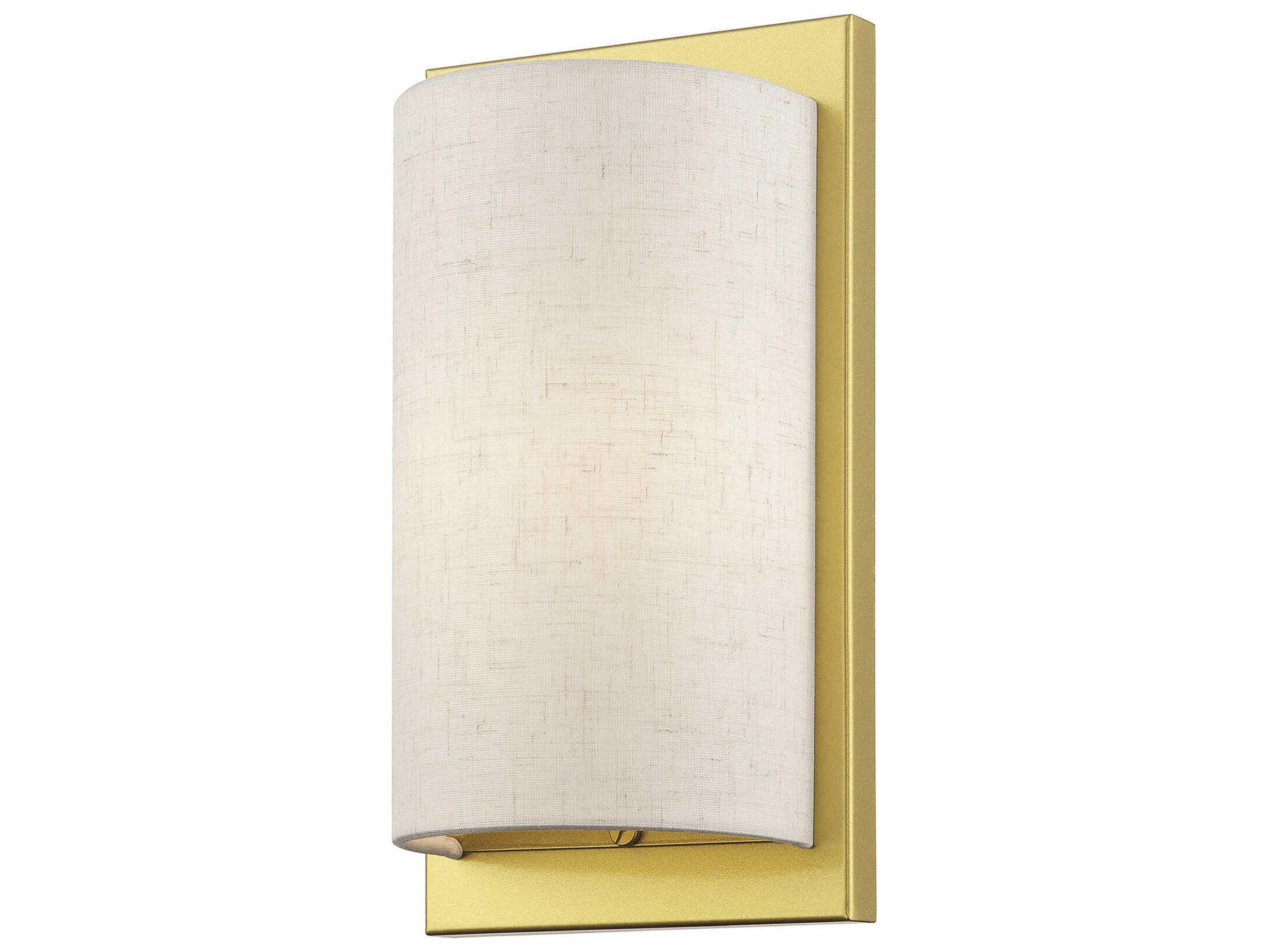 Livex Lighting Brenton 1-Light Soft Gold Wall Sconce