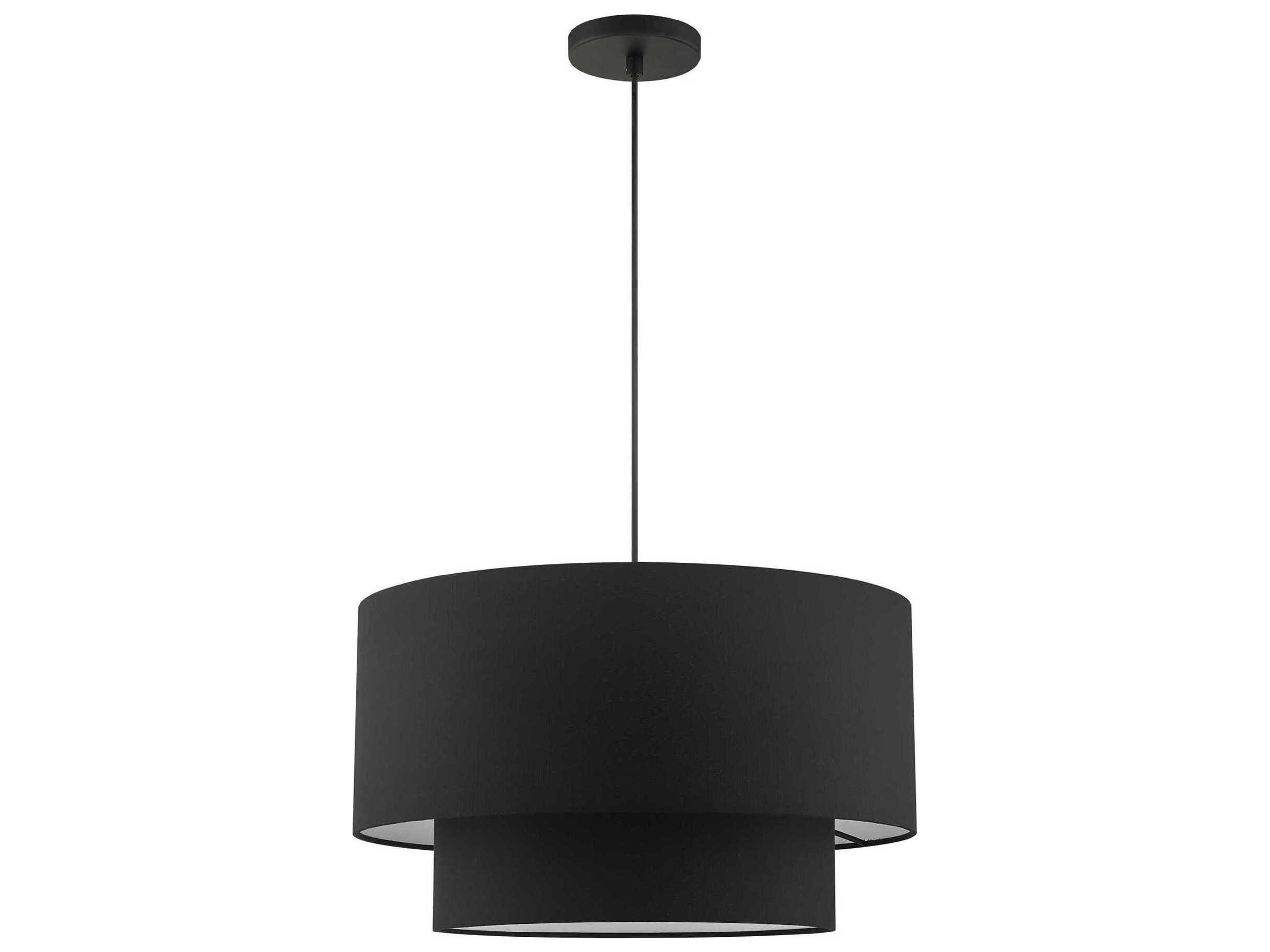 Livex Lighting Bainbridge Black 3 - Light Pendant