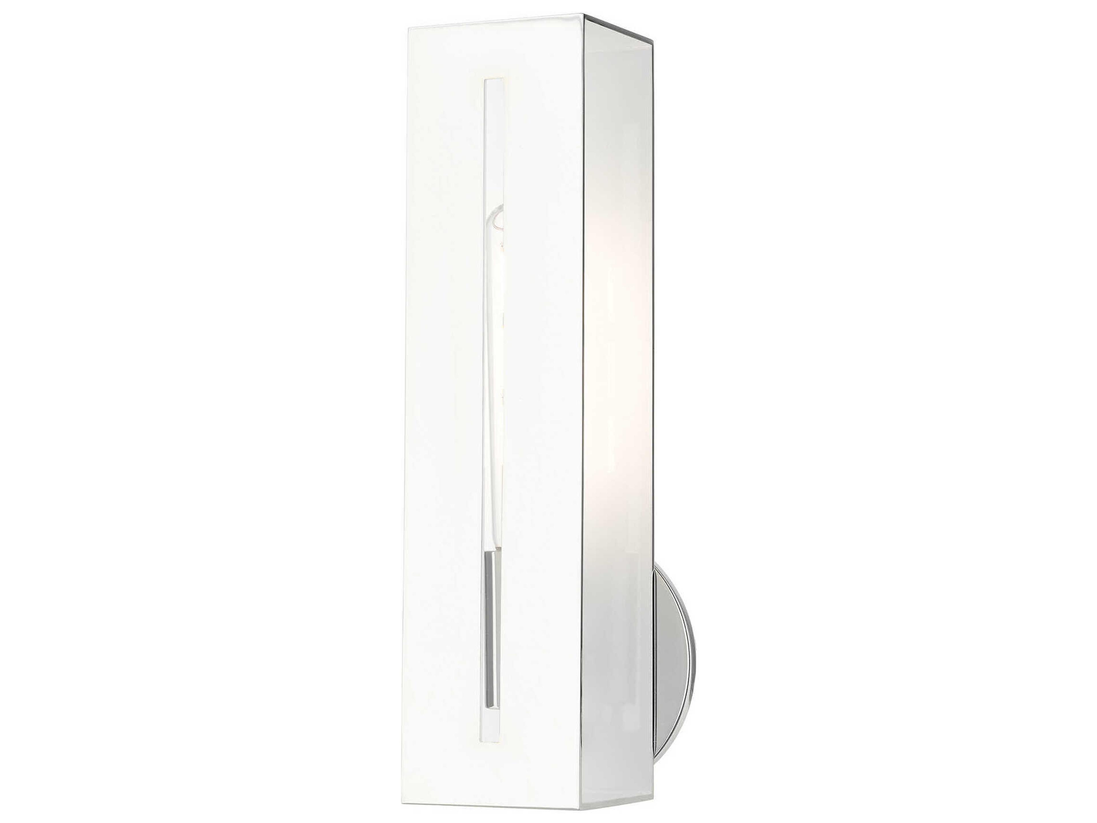 Soma 1-Light Polished Chrome Wall Sconce