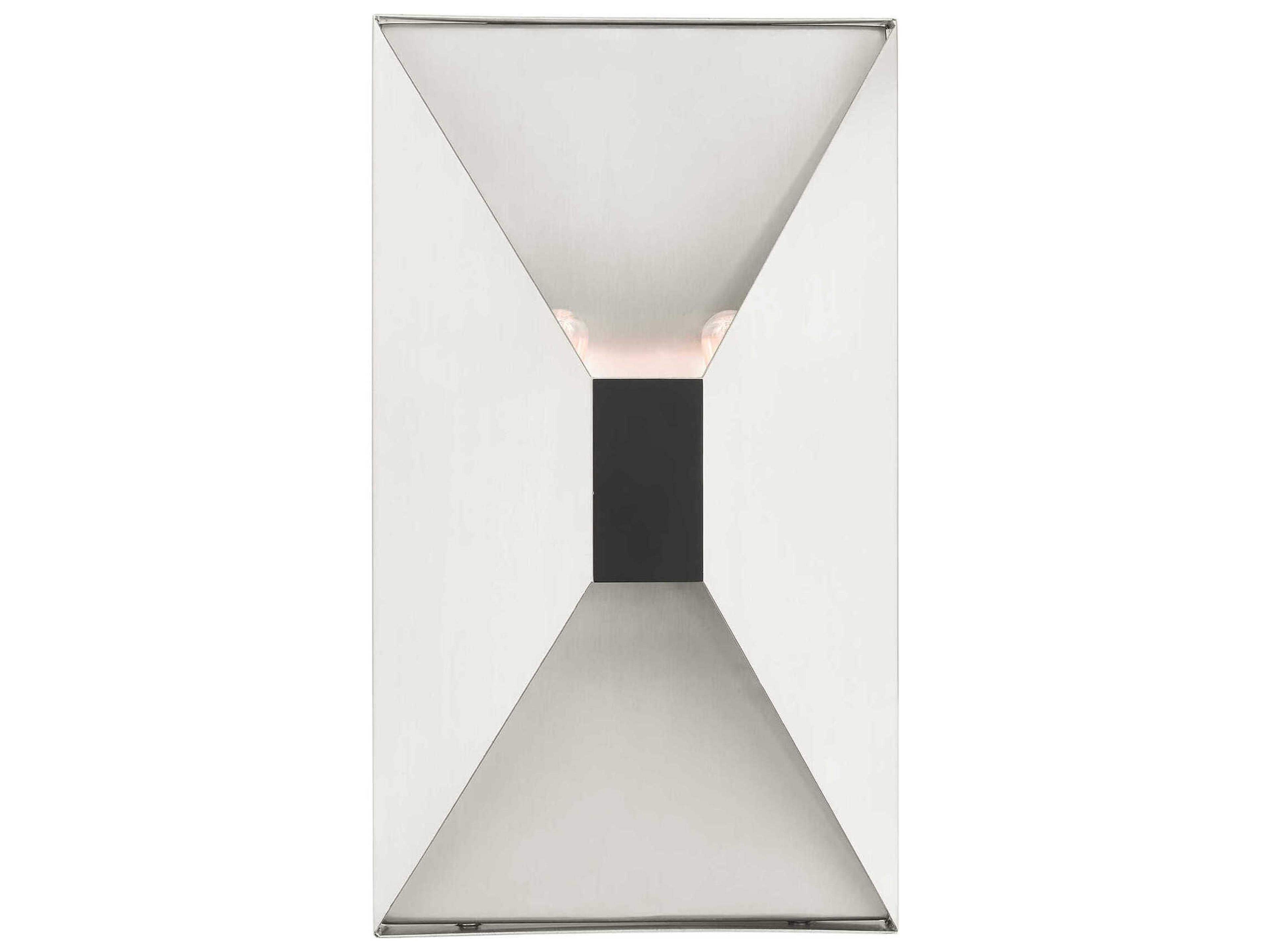 Lexford 2-Light Brushed Nickel Wall Sconce