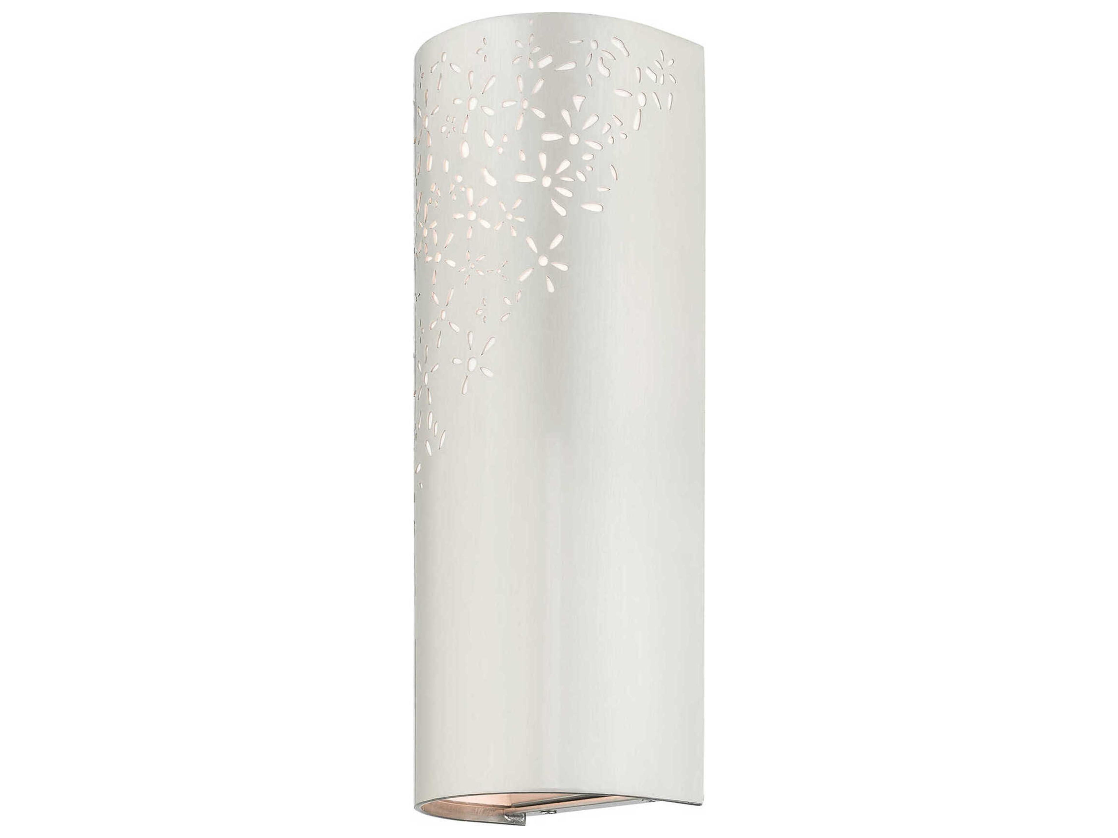 Livex Lighting Noria 2-Light Brushed Nickel Wall Sconce