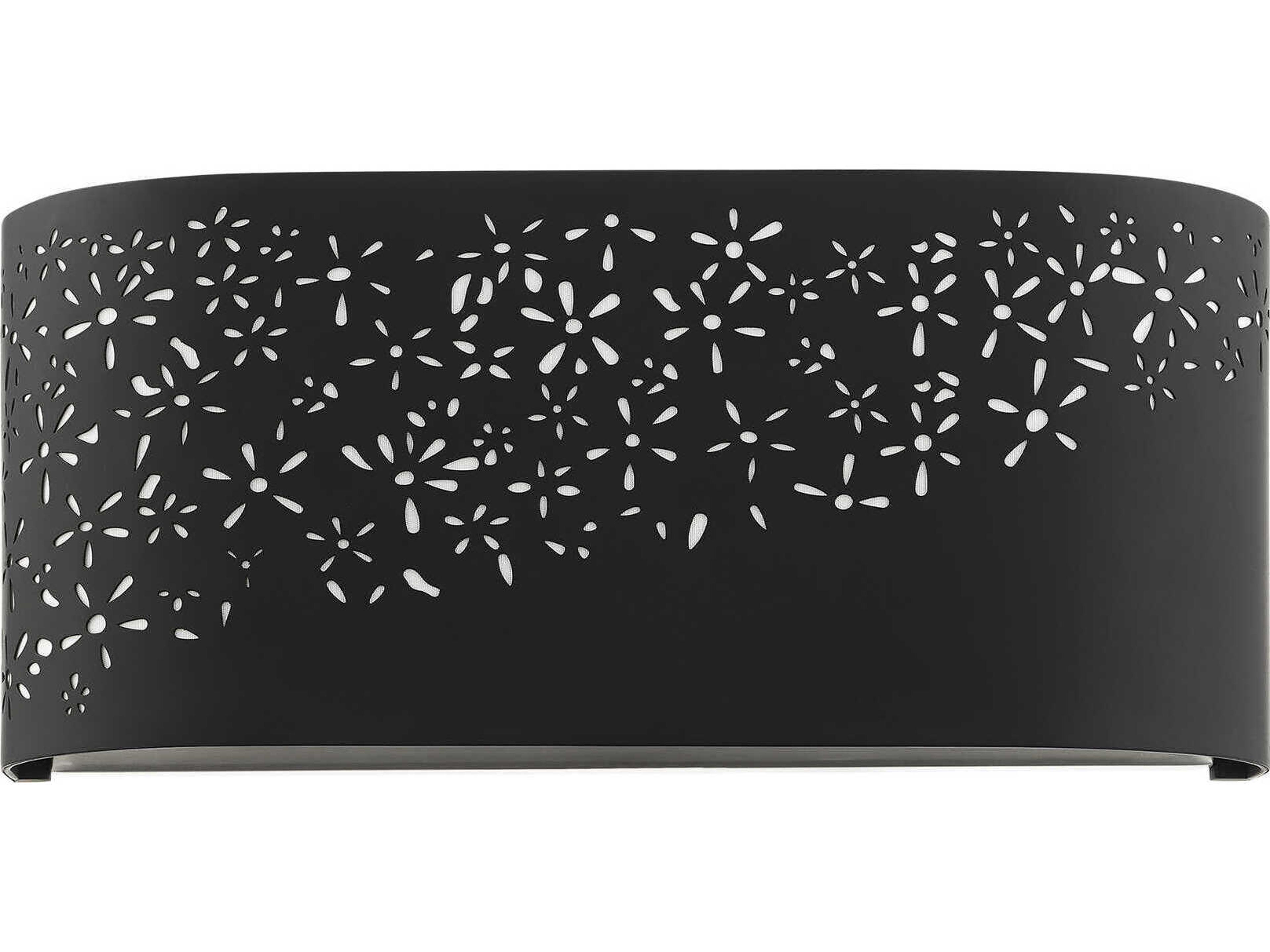 Livex Lighting Noria 2-Light Black Wall Sconce