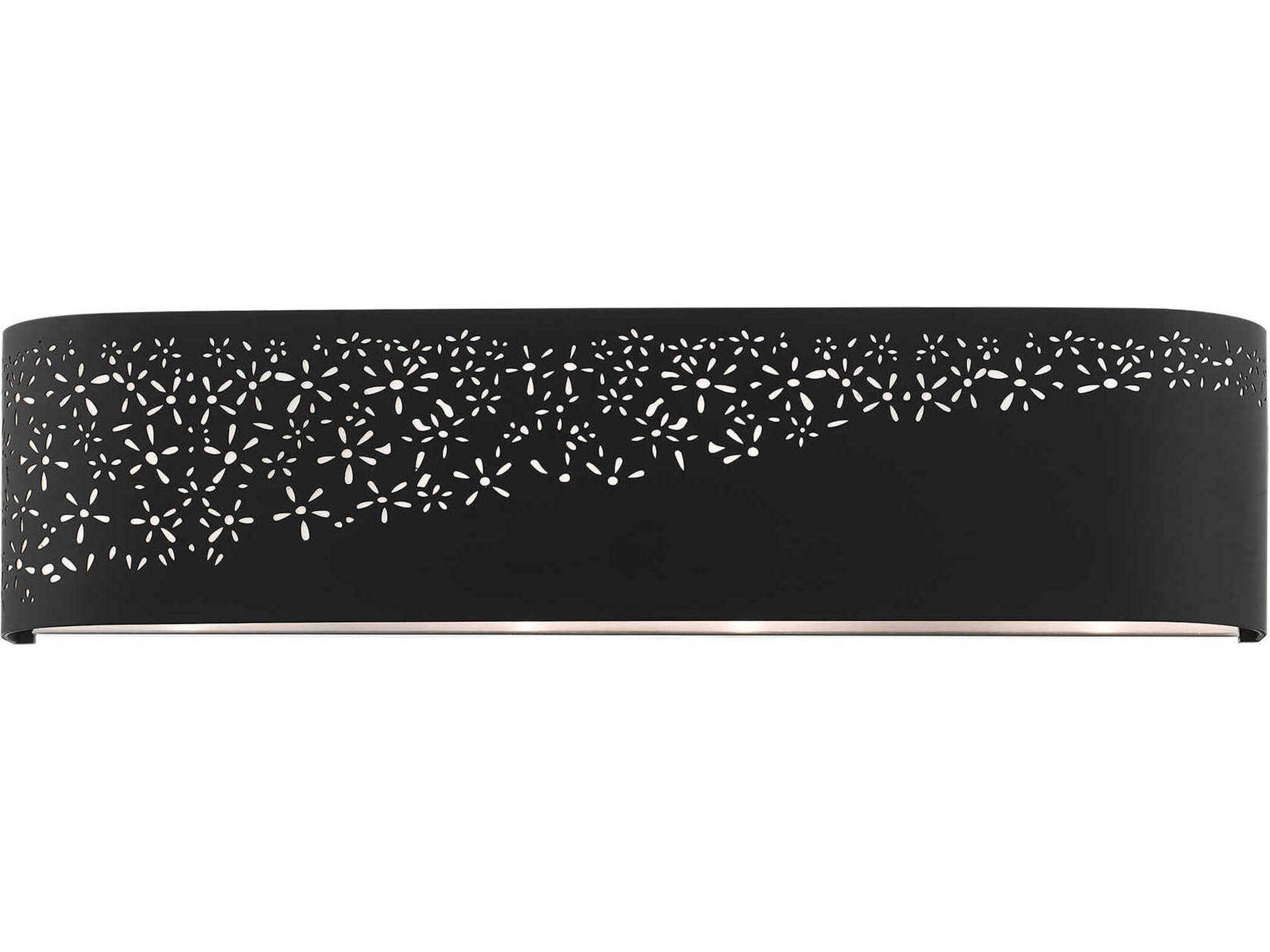 Noria 4-Light Black Vanity Light